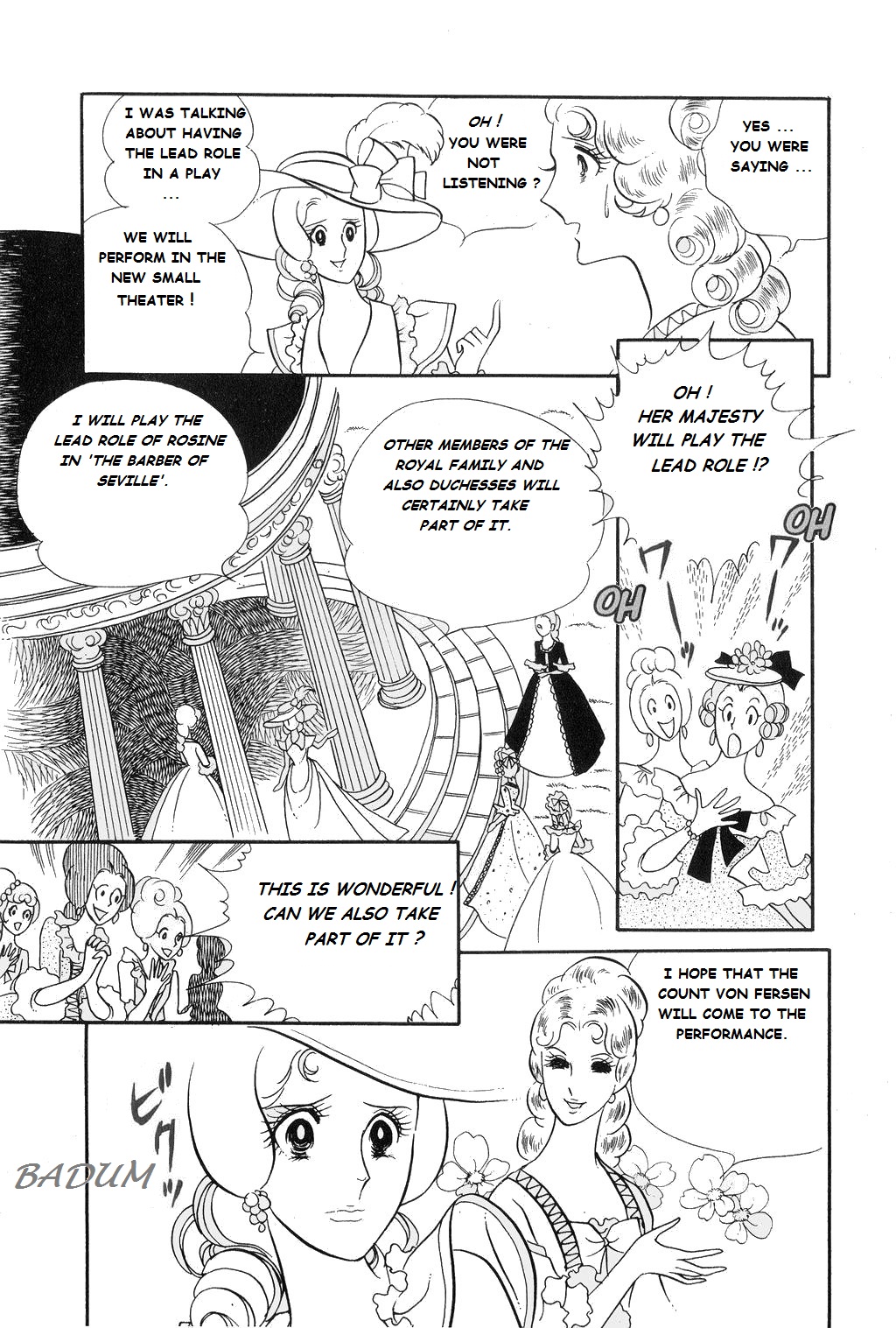Versailles no Bara Chapter 21.2 page 27 - Chapter 21 v2 : Catch the Black Knight (1)