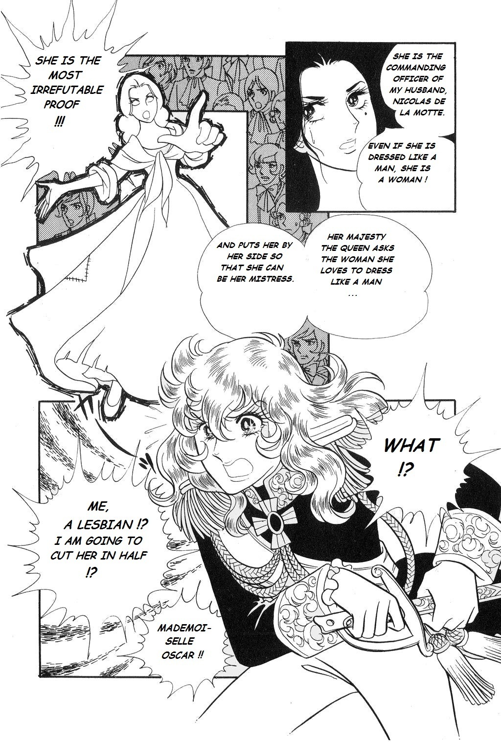 Versailles no Bara Chapter 22.2 page 17 - Chapter 22 v2 : Catch the Black Knight (2)