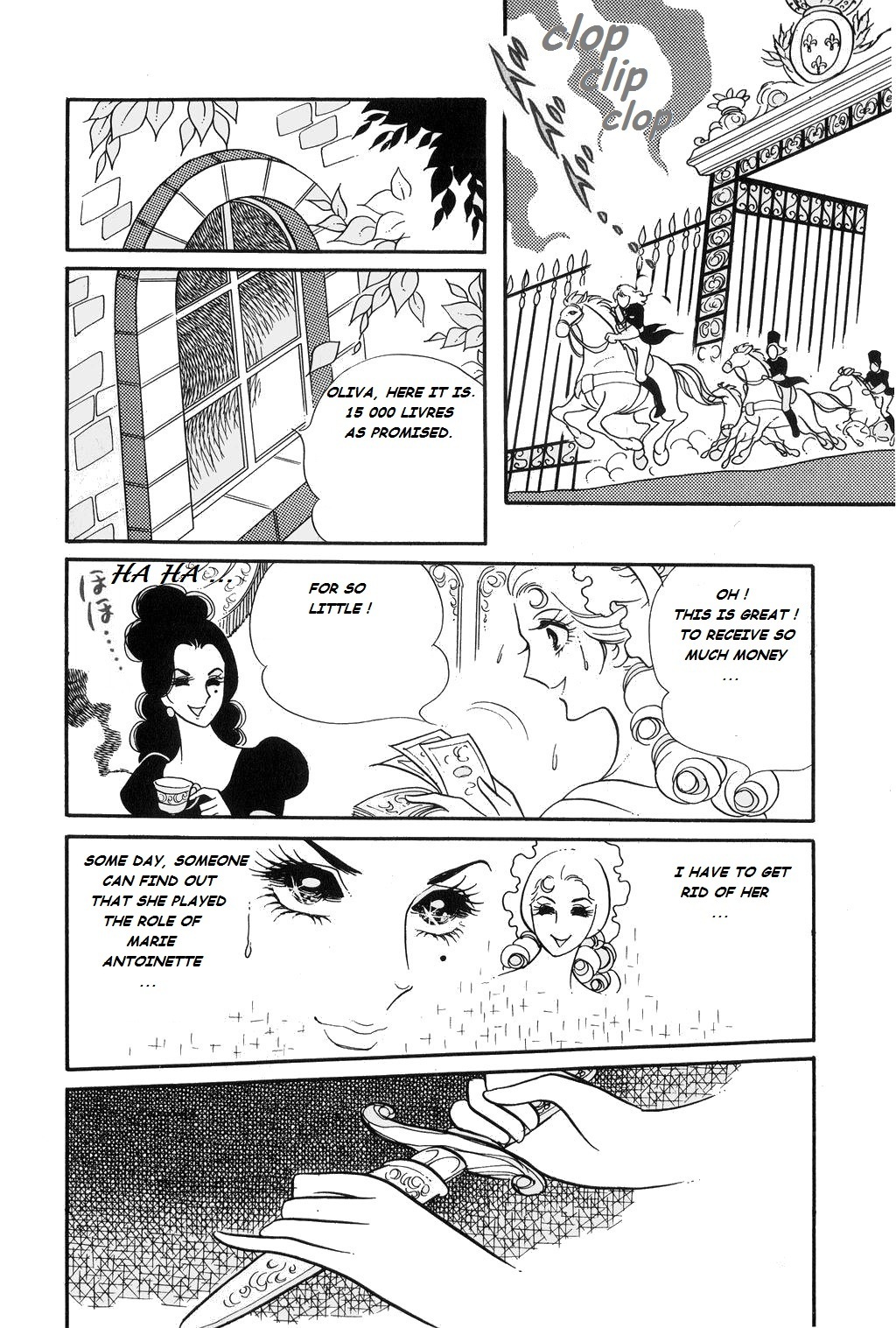 Versailles no Bara Chapter 22.2 page 7 - Chapter 22 v2 : Catch the Black Knight (2)