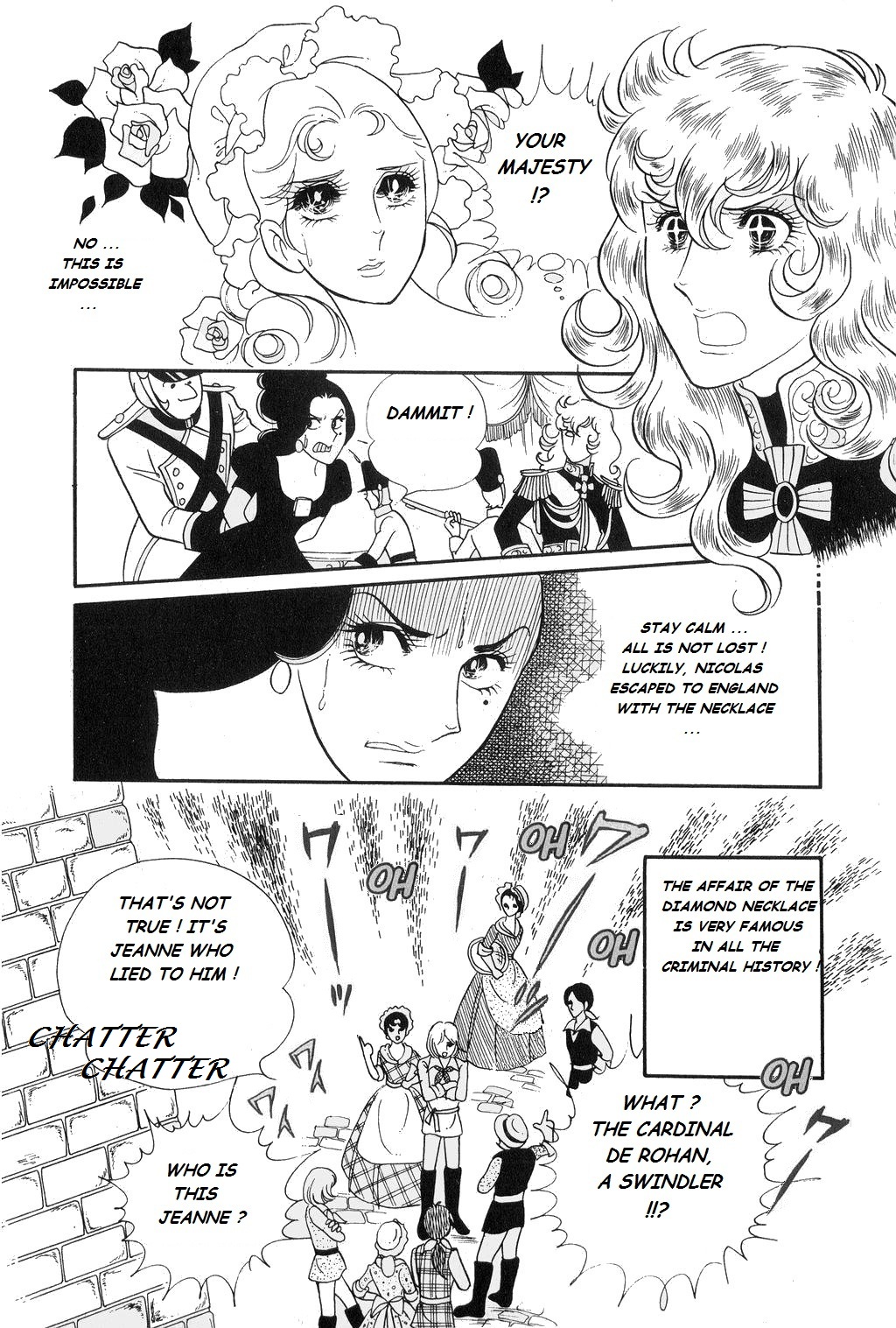 Versailles no Bara Chapter 22.2 page 9 - Chapter 22 v2 : Catch the Black Knight (2)