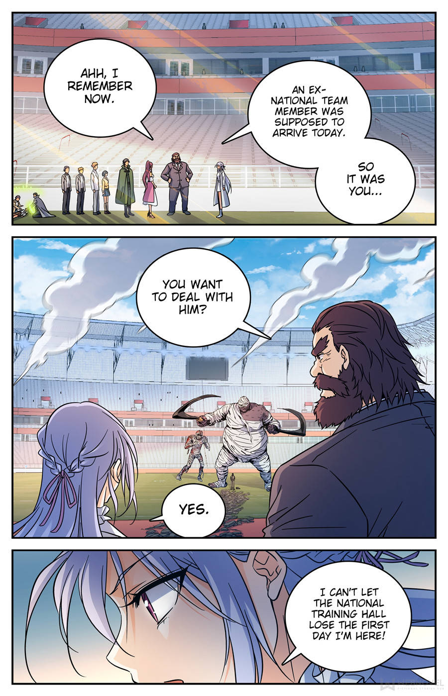 Versatile Mage Chapter 537 page 11 - Chapter 537: Mu Ningxue, Hall Protector