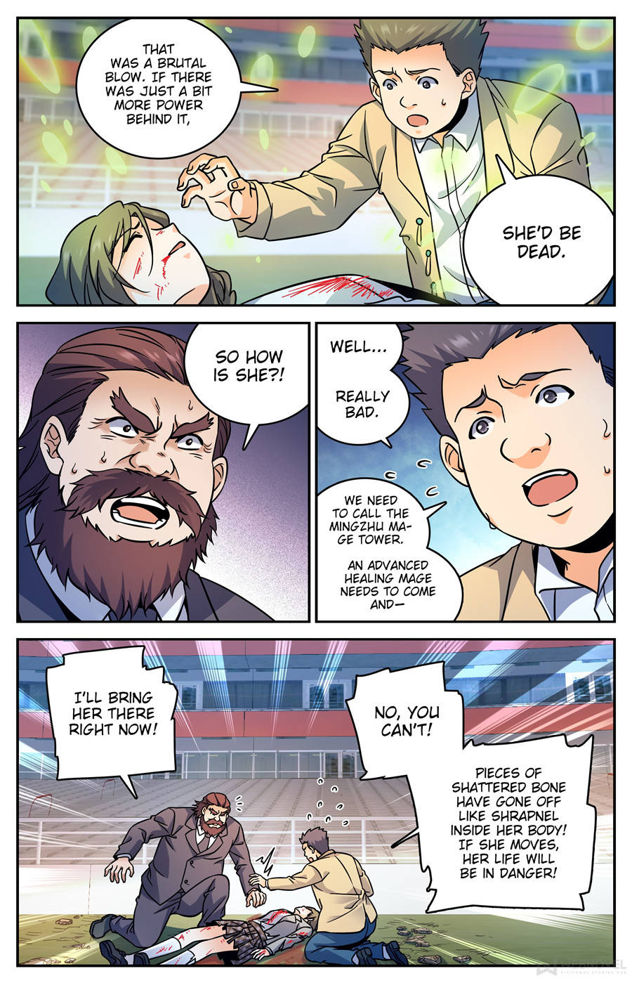 Versatile Mage Chapter 537 page 4 - Chapter 537: Mu Ningxue, Hall Protector