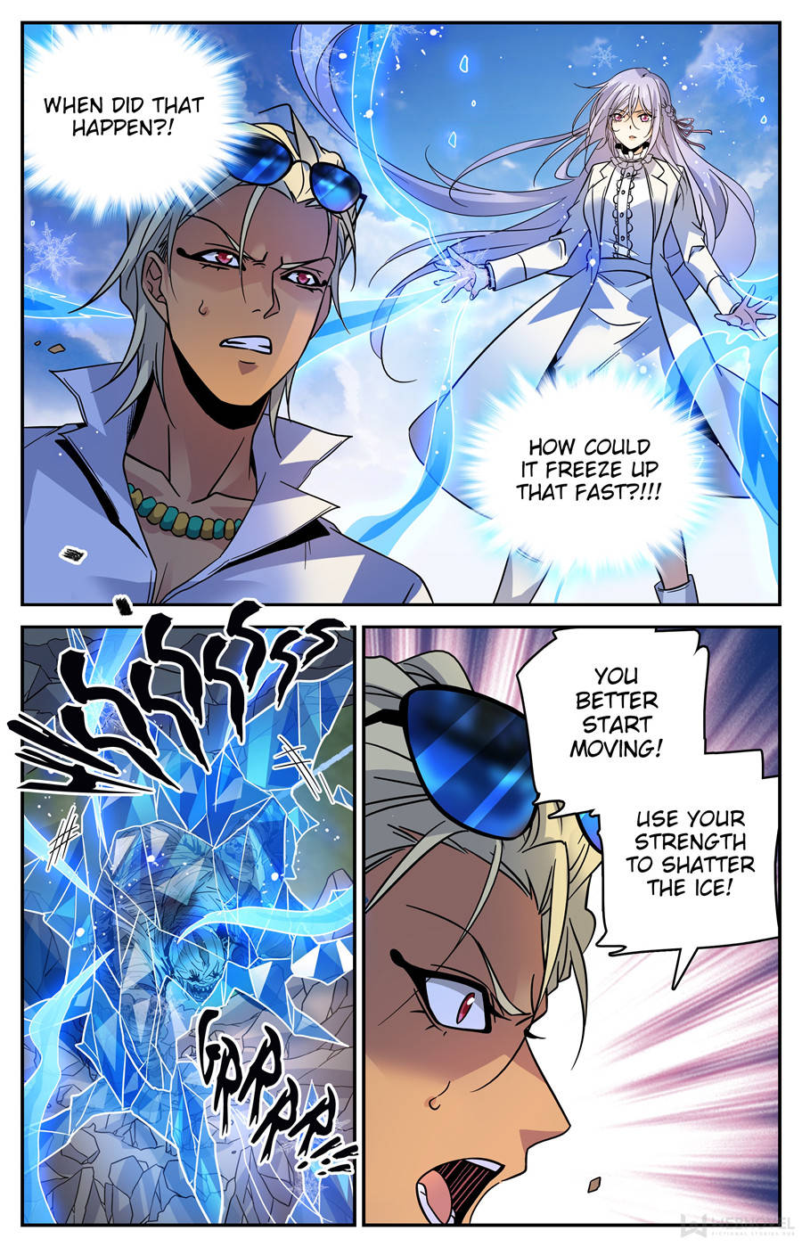 Versatile Mage Chapter 538 page 11 - Chapter 538: Frozen Iron Zombie