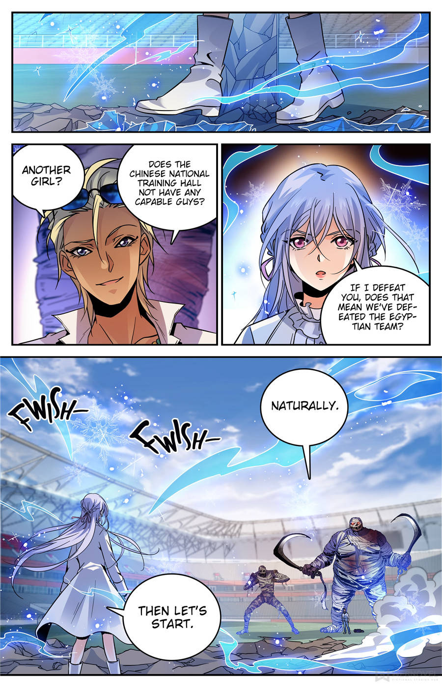 Versatile Mage Chapter 538 page 2 - Chapter 538: Frozen Iron Zombie