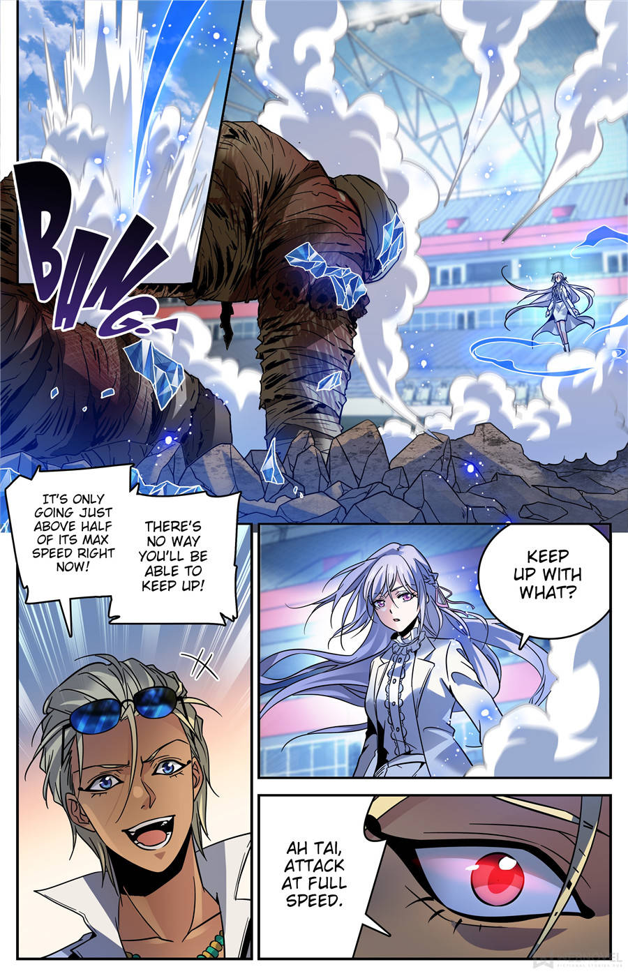 Versatile Mage Chapter 538 page 8 - Chapter 538: Frozen Iron Zombie