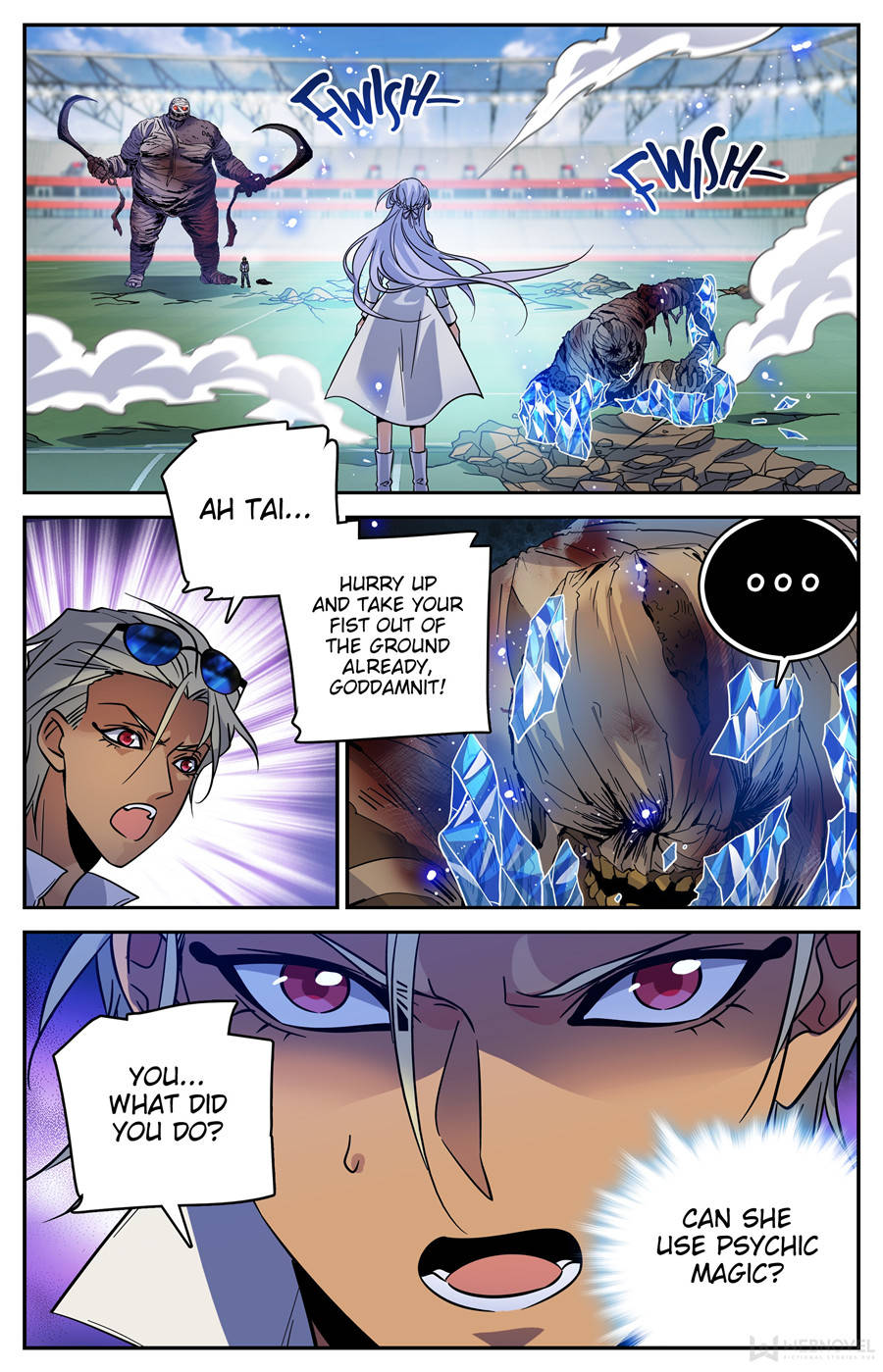 Versatile Mage Chapter 538 page 9 - Chapter 538: Frozen Iron Zombie