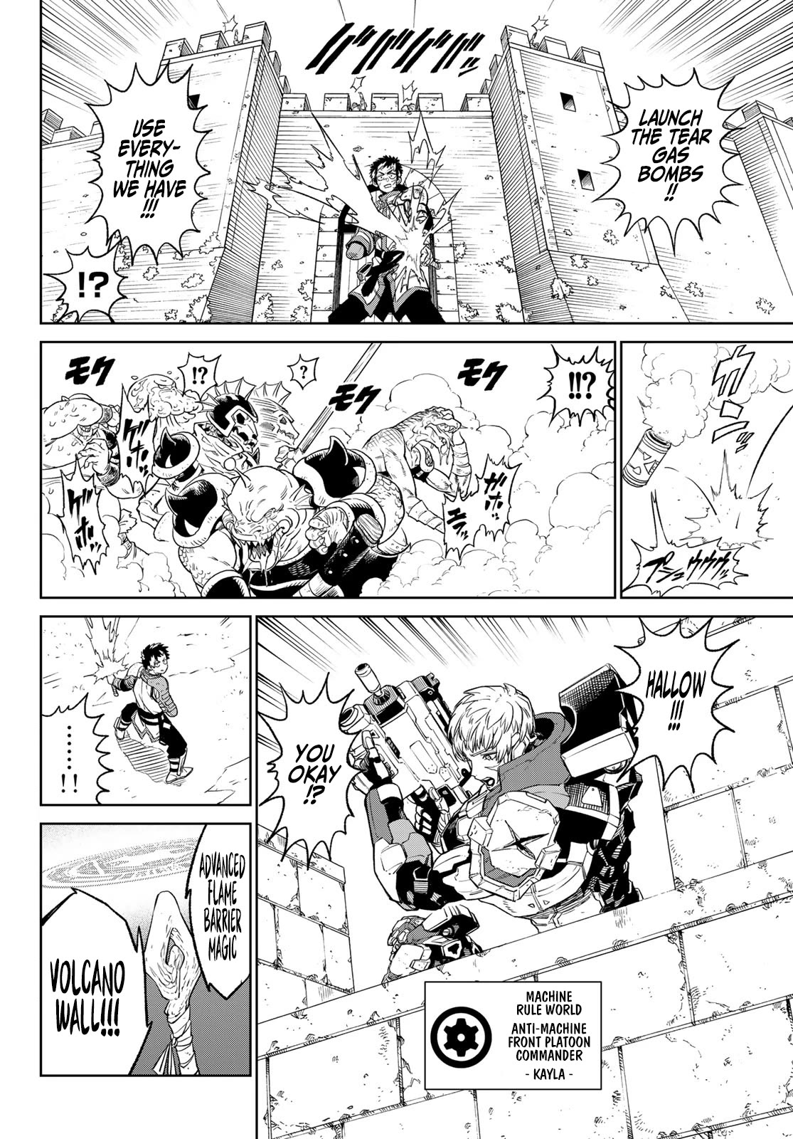 VERSUS Chapter 10.2 page 5 - Chapter 10.2: Battle to Defend Humanity’s Base (Part 2)