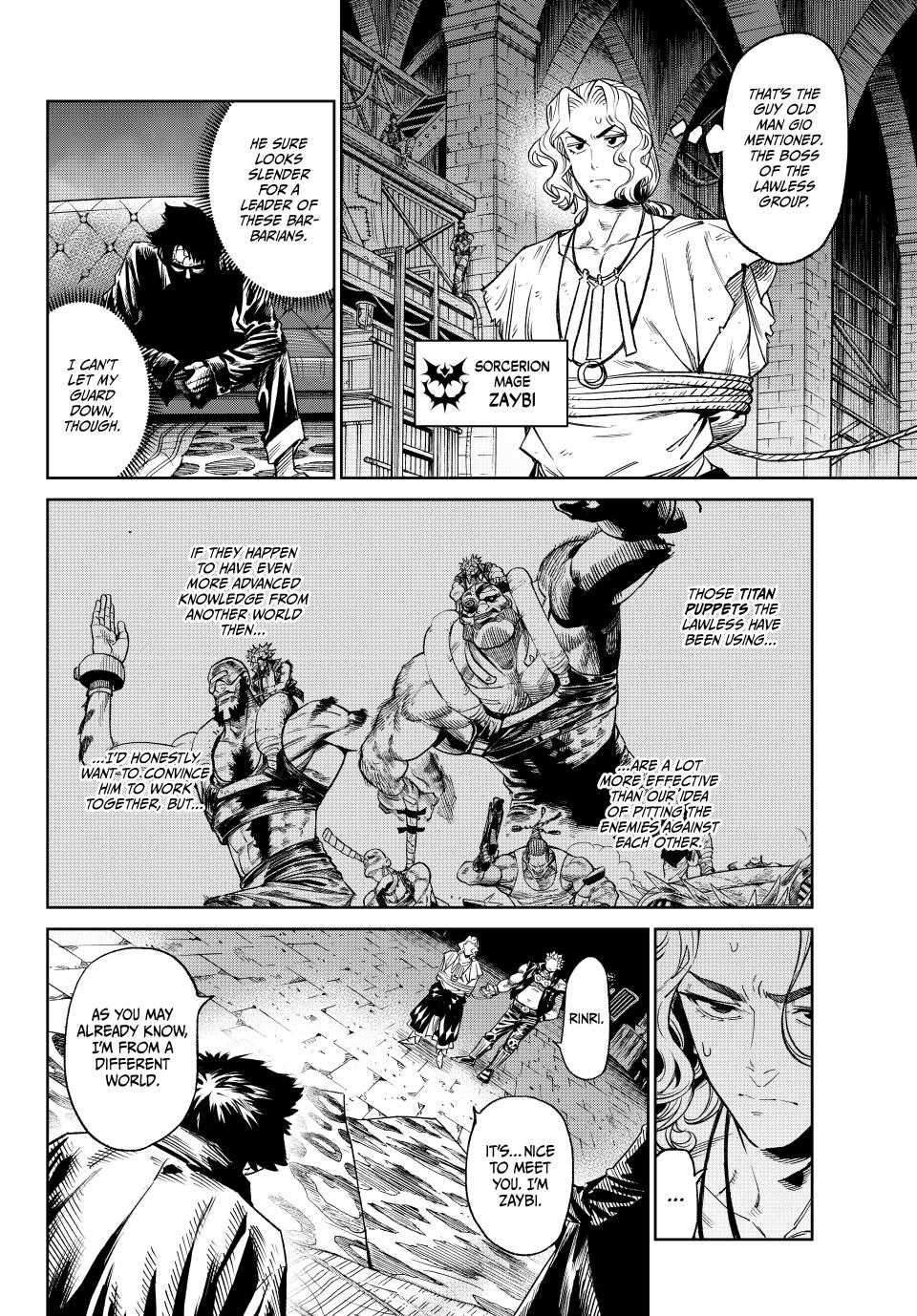VERSUS Chapter 23 page 2 - Chapter 23: Rinri of the Lawless