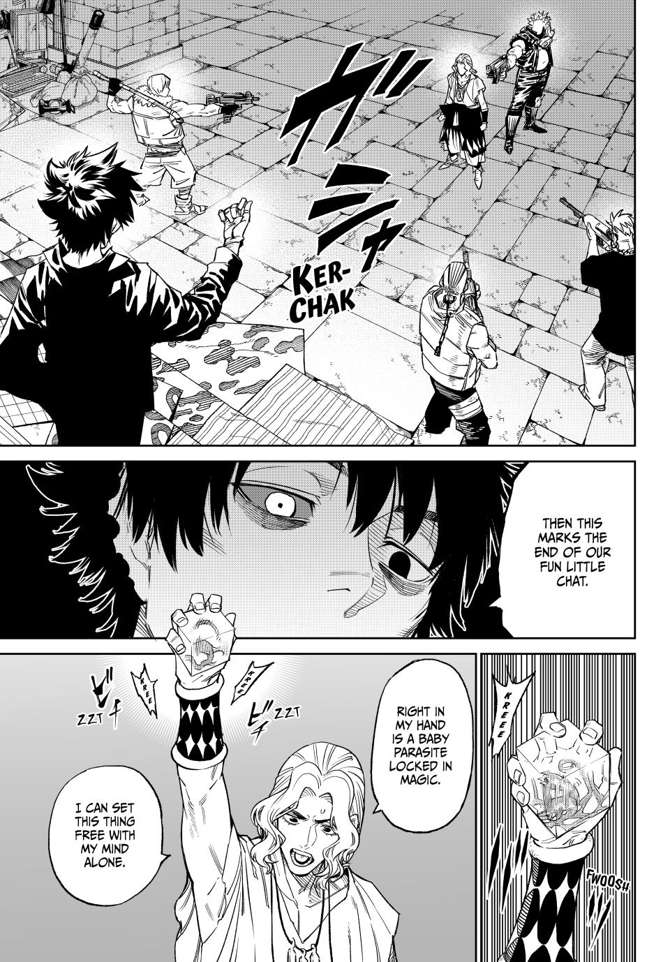 VERSUS Chapter 23 page 21 - Chapter 23: Rinri of the Lawless