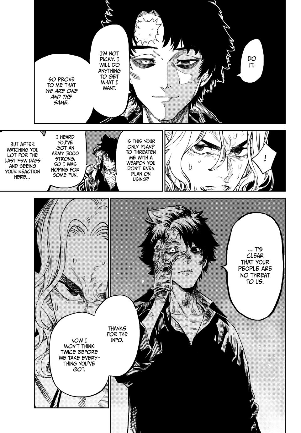 VERSUS Chapter 23 page 23 - Chapter 23: Rinri of the Lawless
