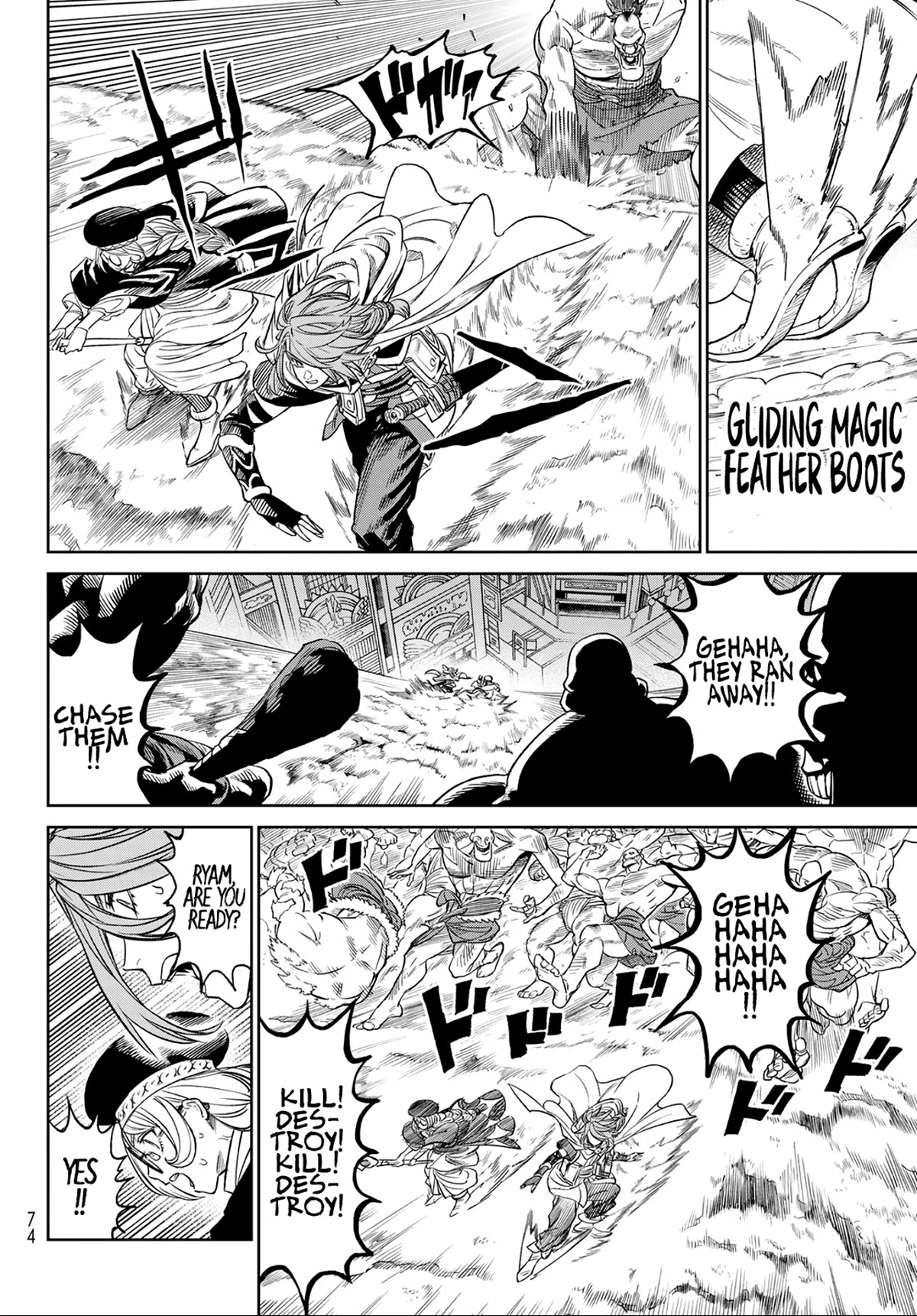 VERSUS Chapter 8 page 33 - Chapter 8: Facing Off Against The Giants