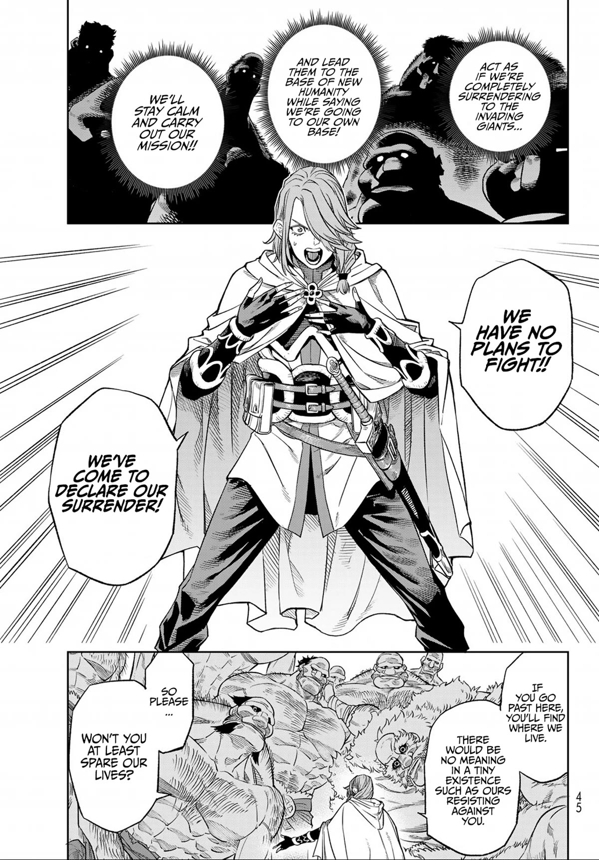 VERSUS Chapter 8 page 4 - Chapter 8: Facing Off Against The Giants