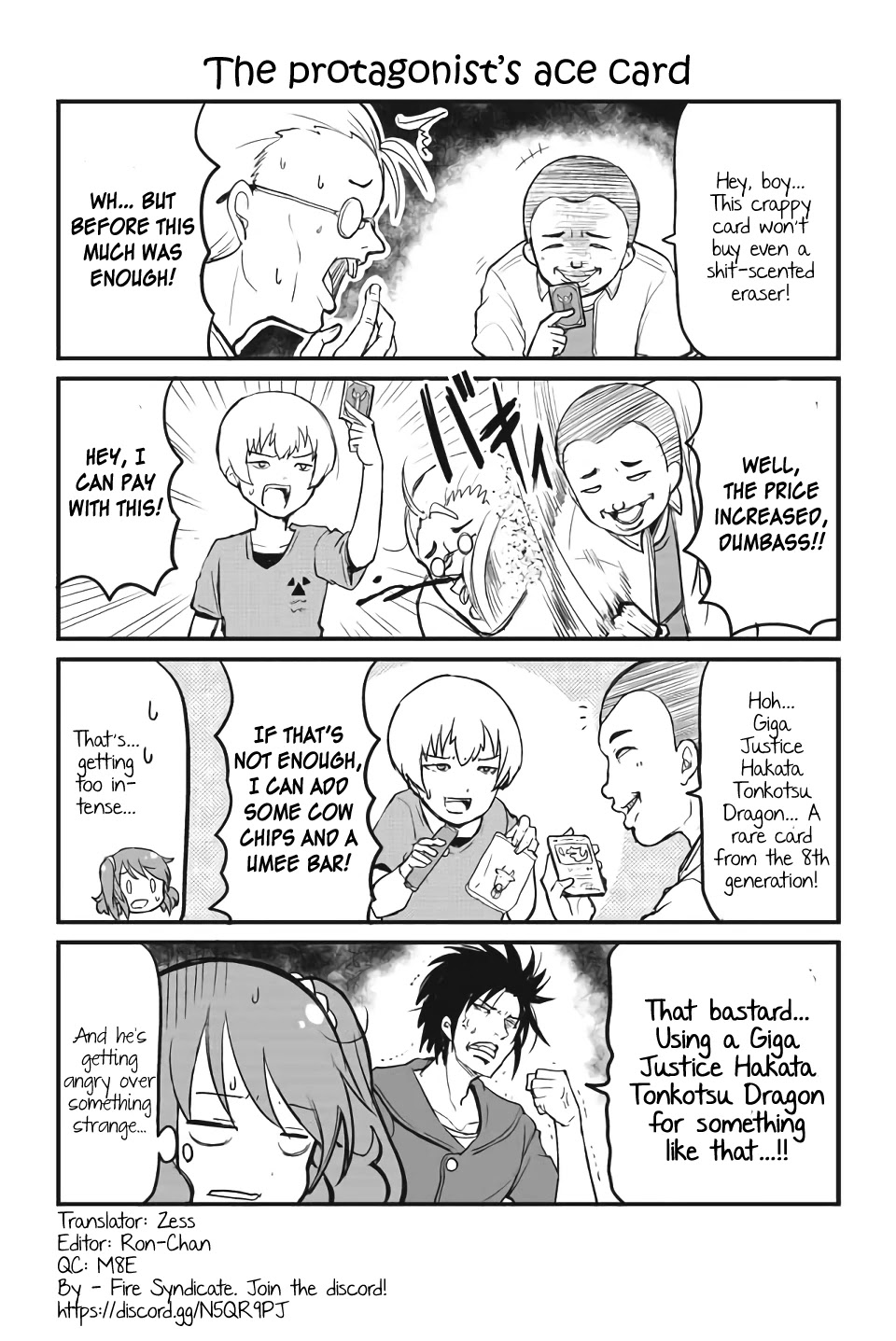 Veteran Shougakusei Takashi Chapter 100 page 1 - Chapter 100: The protagonist's ace card