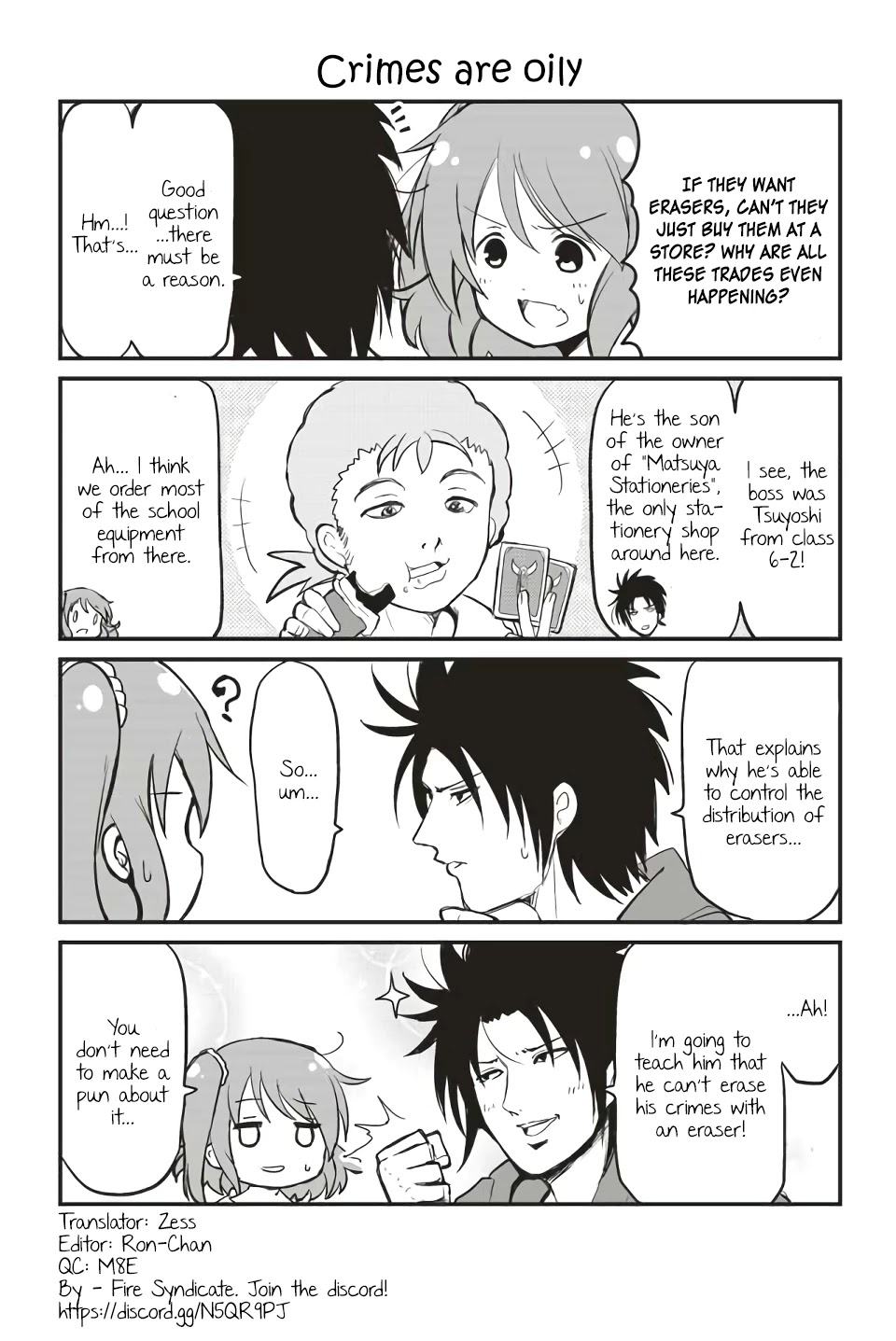 Veteran Shougakusei Takashi Chapter 101 page 1 - Chapter 101: Crimes are oily