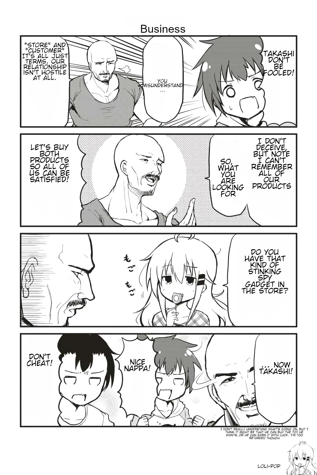 Veteran Shougakusei Takashi Chapter 106 page 1 - Chapter 106: Business