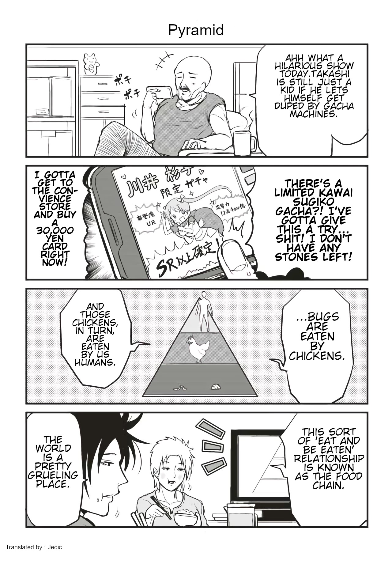 Veteran Shougakusei Takashi Chapter 109 page 1 - Chapter 109: Pyramid