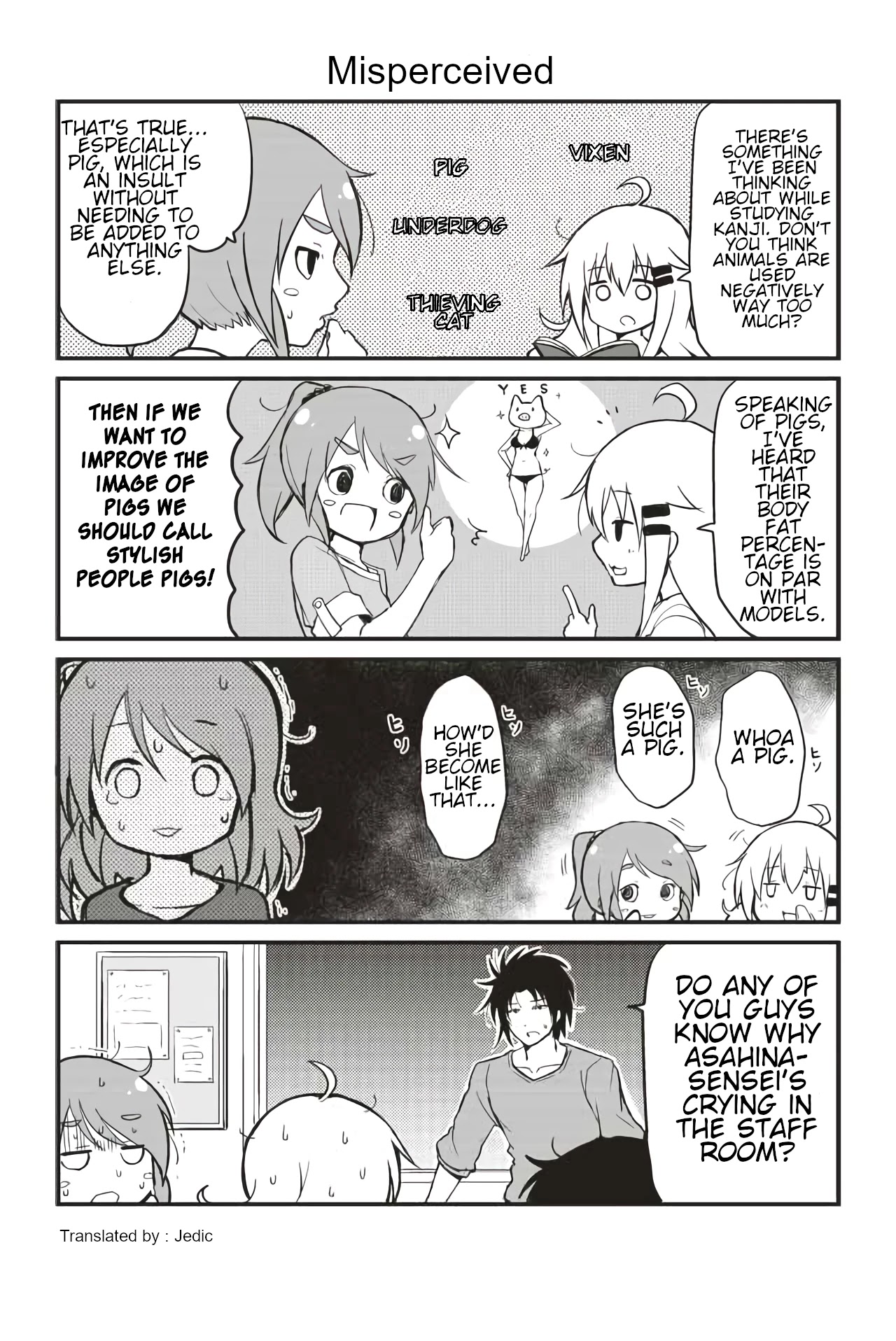 Veteran Shougakusei Takashi Chapter 110 page 1 - Chapter 110: Misperceived