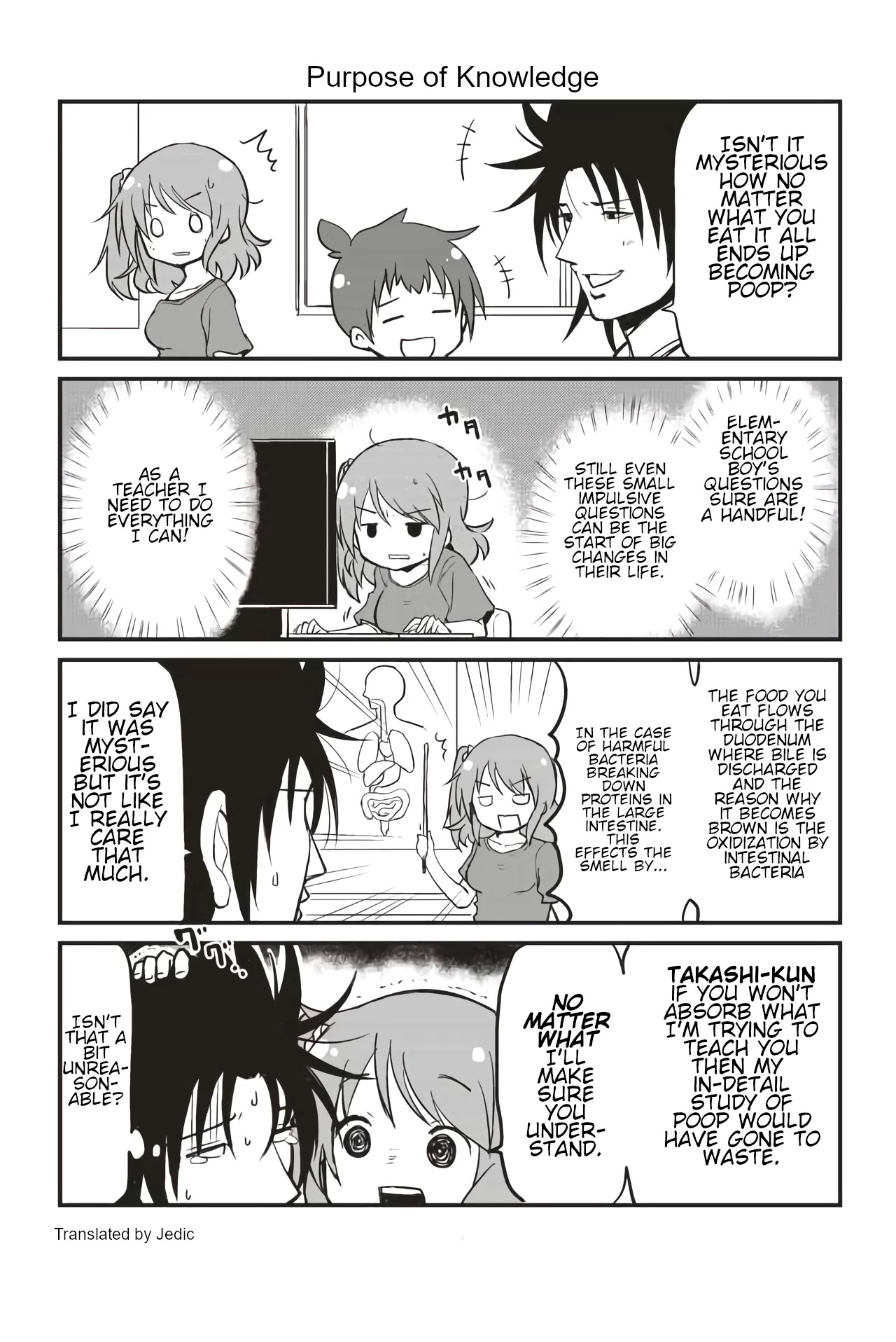 Veteran Shougakusei Takashi Chapter 111 page 1 - Chapter 111: Purpose of Knowledge