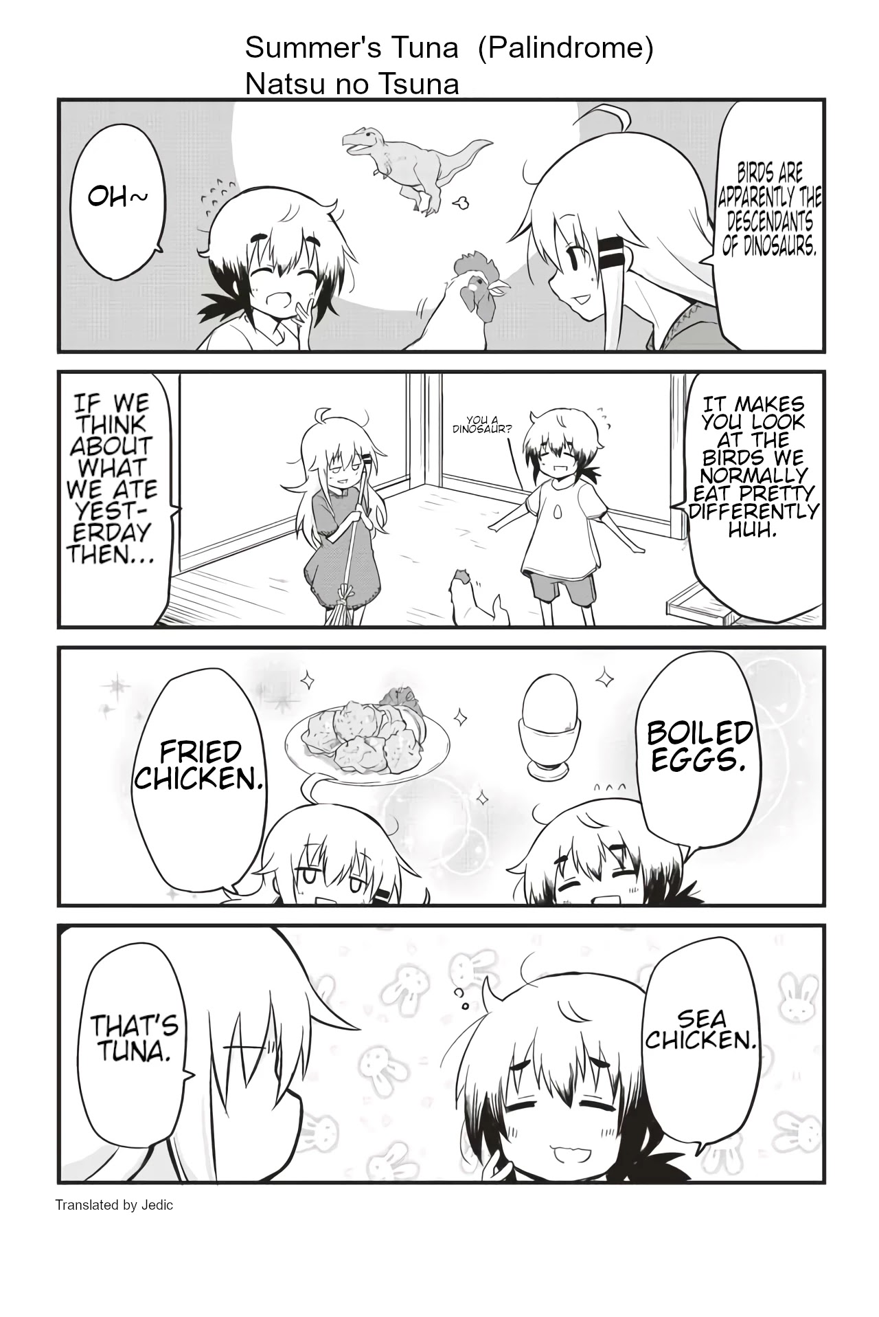 Veteran Shougakusei Takashi Chapter 123 page 1 - Chapter 123: Summer Tuna / Natsu no Tsuna