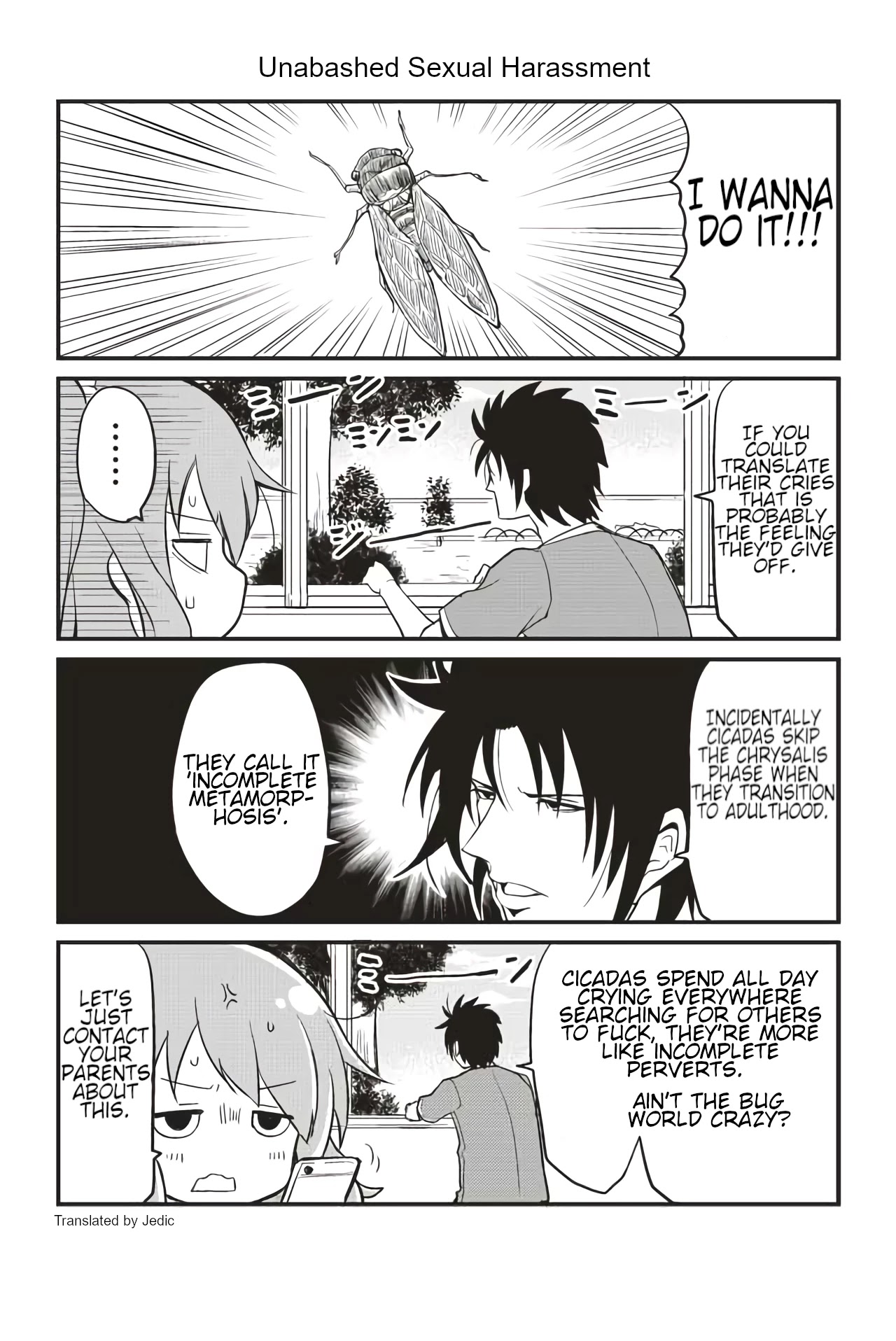 Veteran Shougakusei Takashi Chapter 124 page 1 - Chapter 124: Unabashed Sexual Harassment