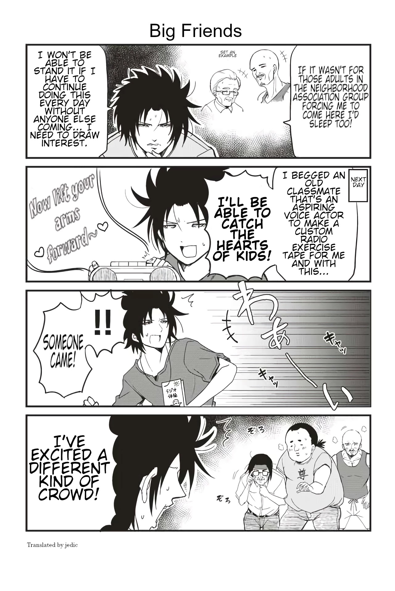 Veteran Shougakusei Takashi Chapter 129 page 1 - Chapter 129: Big Friends