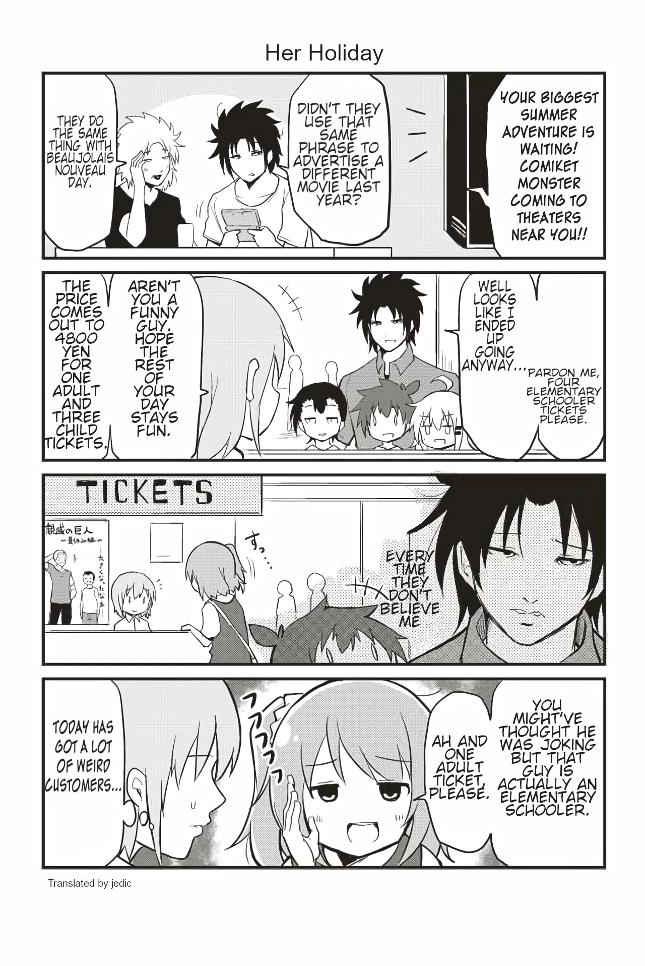 Veteran Shougakusei Takashi Chapter 134 page 1 - Chapter 134: Her Holiday