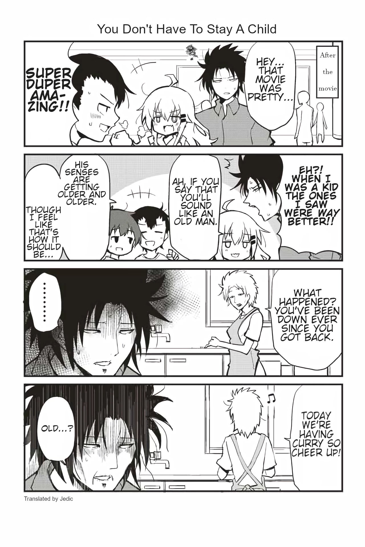 Veteran Shougakusei Takashi Chapter 135 page 1 - Chapter 135: You Don't Have to Stay a Child