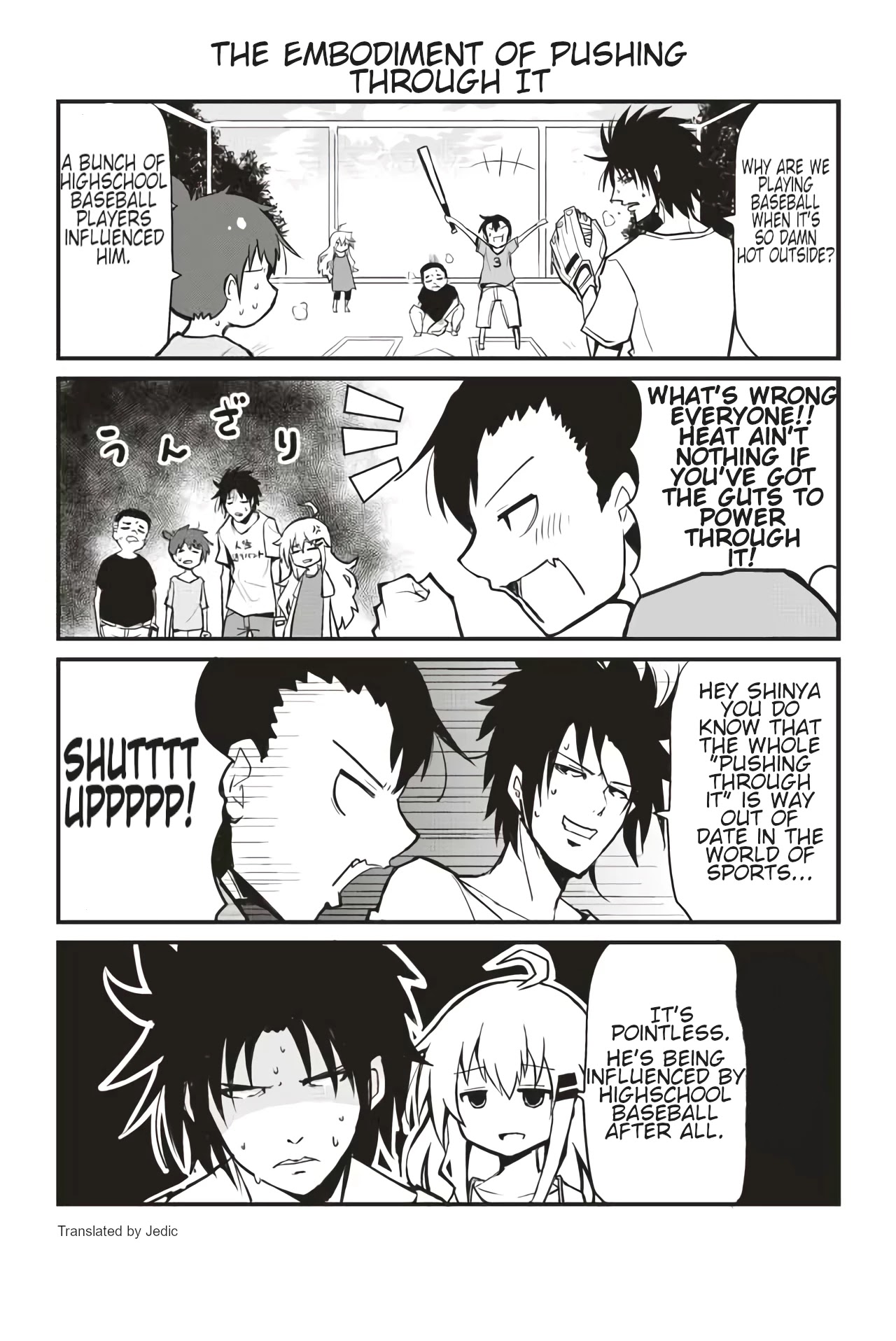 Veteran Shougakusei Takashi Chapter 136 page 1 - Chapter 136: The Embodiment of Pushing Through it