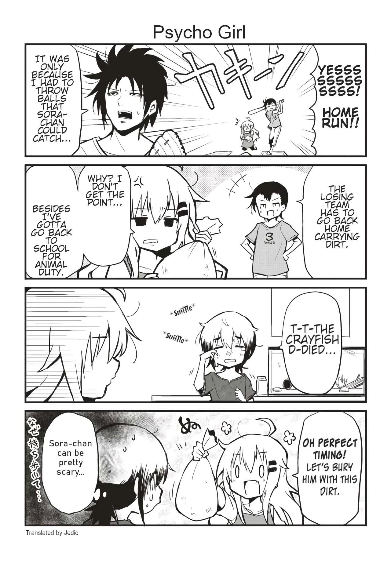 Veteran Shougakusei Takashi Chapter 138 page 1 - Chapter 138: Psycho Girl