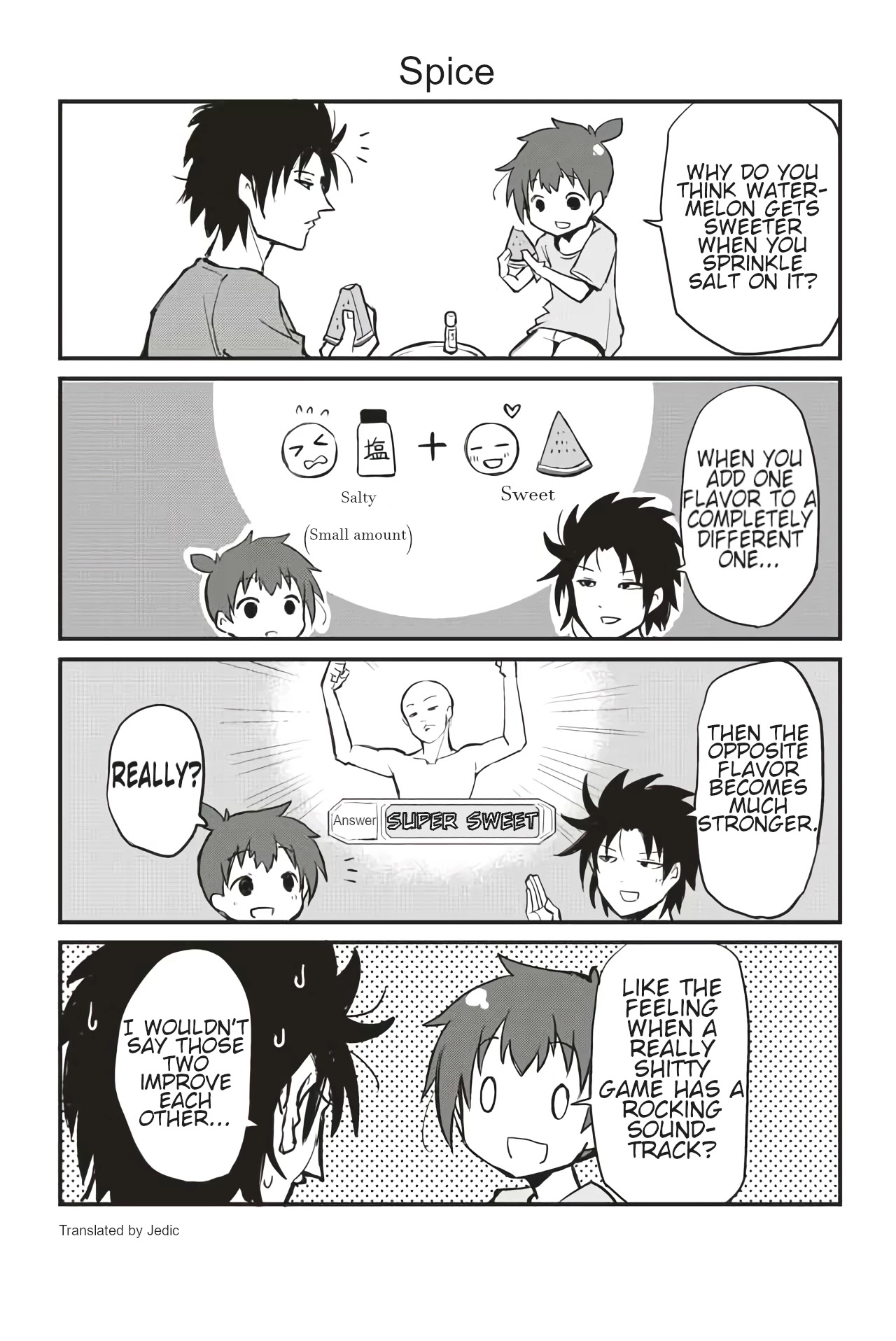 Veteran Shougakusei Takashi Chapter 141 page 1 - Chapter 141: Spice
