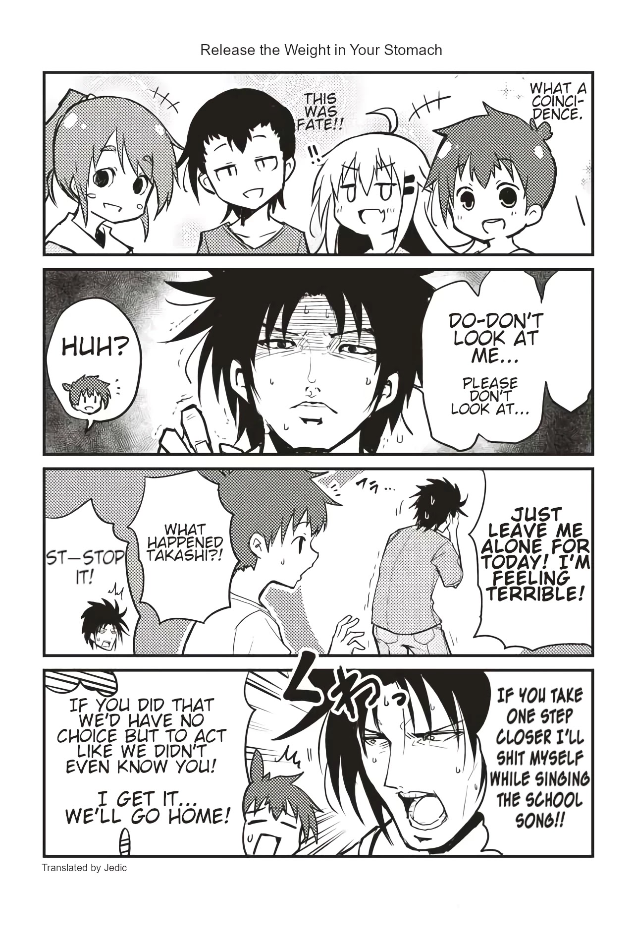 Veteran Shougakusei Takashi Chapter 145 page 1 - Chapter 145: Release the Weight in Your Stomach