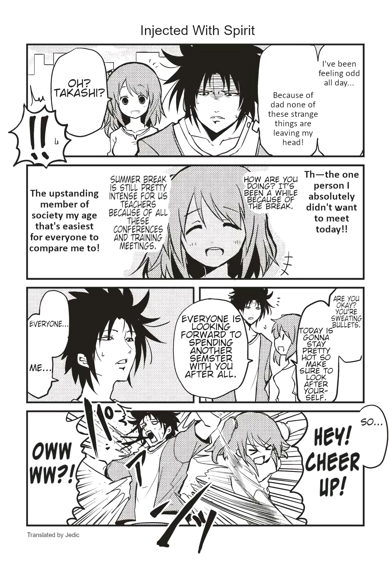 Veteran Shougakusei Takashi Chapter 147 page 1 - Chapter 147: Injected with Spirit