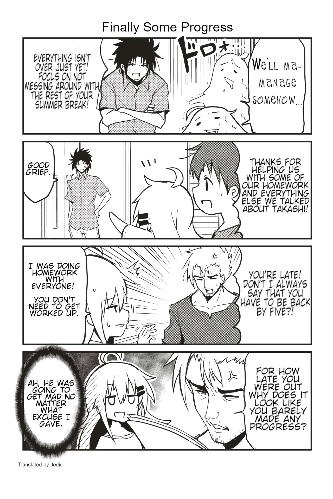 Veteran Shougakusei Takashi Chapter 155 page 1 - Chapter 155: Finally Some Progress