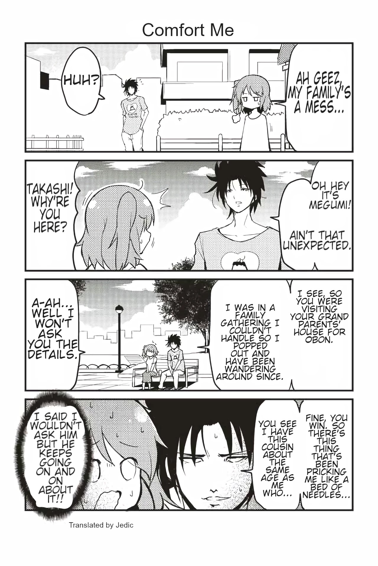 Veteran Shougakusei Takashi Chapter 158 page 1 - Chapter 158: Comfort Me