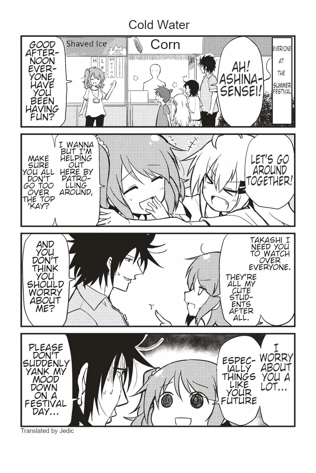 Veteran Shougakusei Takashi Chapter 166 page 1 - Chapter 166: Cold Water