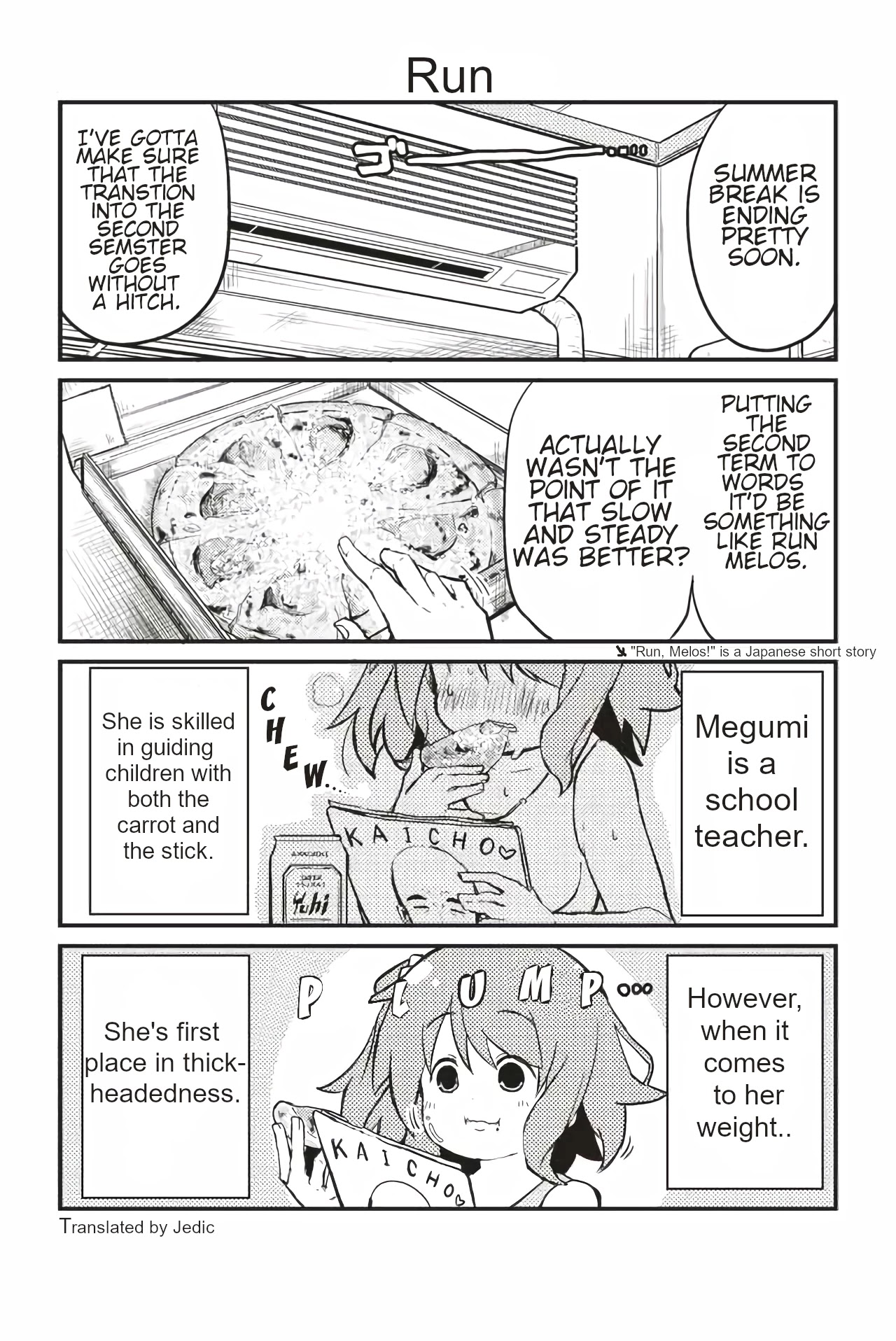 Veteran Shougakusei Takashi Chapter 176 page 1 - Chapter 176: Run