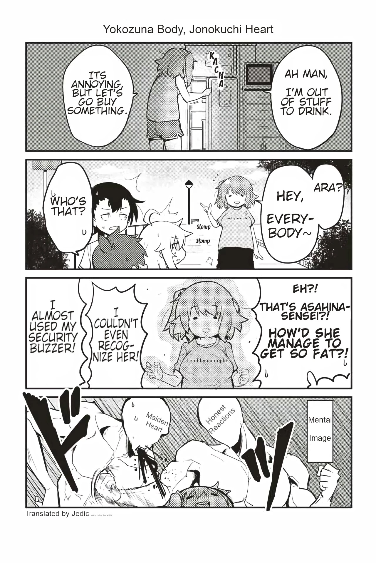 Veteran Shougakusei Takashi Chapter 177 page 1 - Chapter 177: Yokozuna Body, Jonokuchi Heart