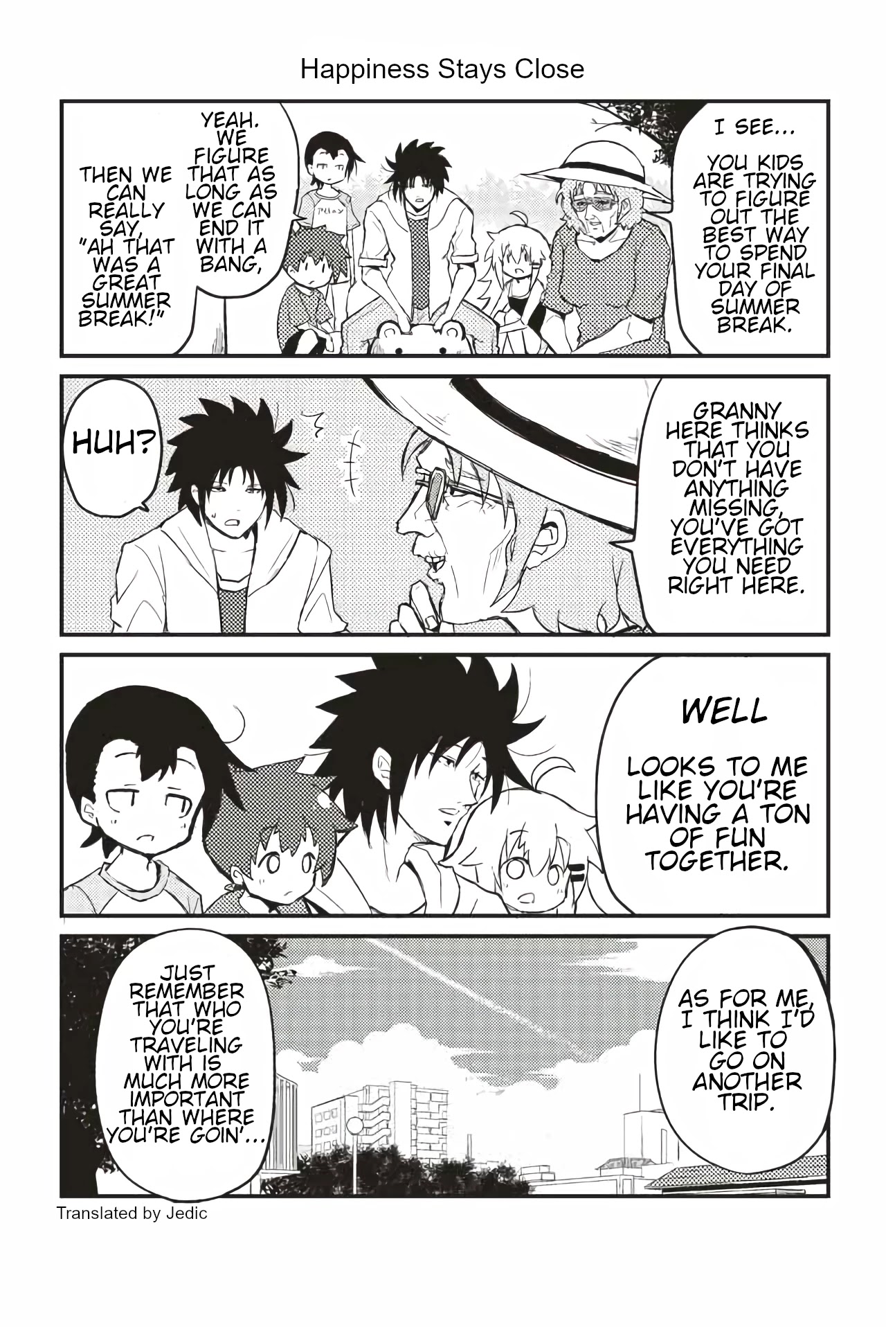 Veteran Shougakusei Takashi Chapter 189 page 1 - Chapter 189: Happiness Stays Close