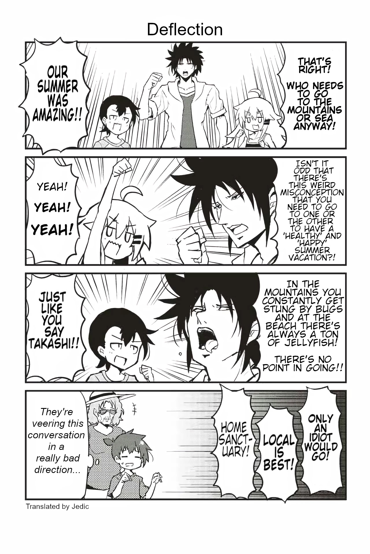 Veteran Shougakusei Takashi Chapter 190 page 1 - Chapter 190: Deflection