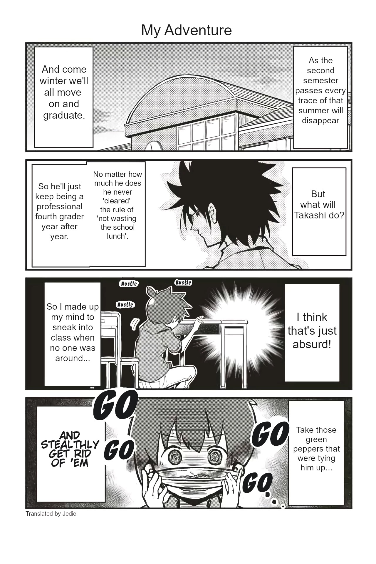 Veteran Shougakusei Takashi Chapter 201 page 1 - Chapter 201: My Adventure
