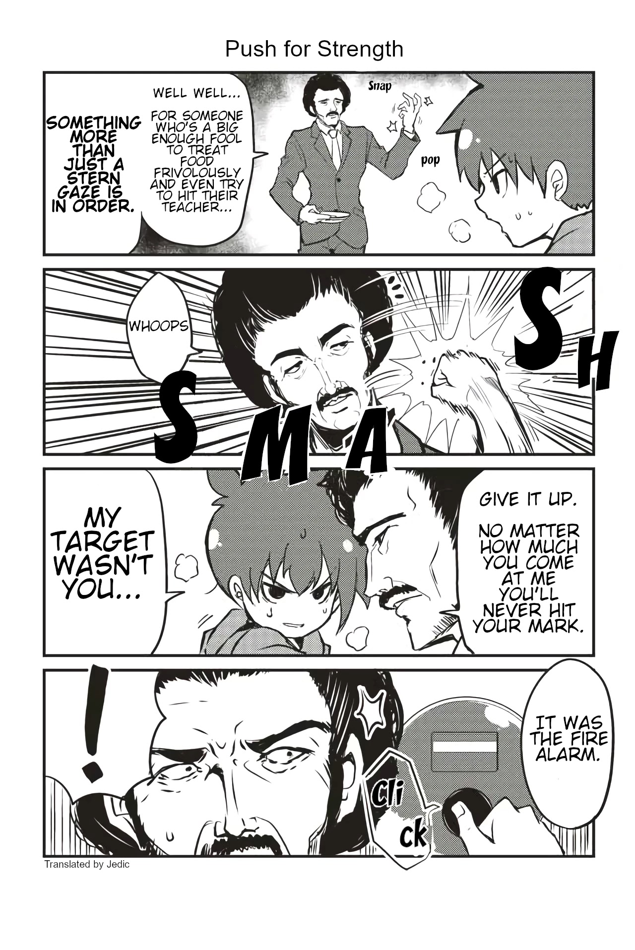 Veteran Shougakusei Takashi Chapter 206 page 1 - Chapter 206: Push for Strength