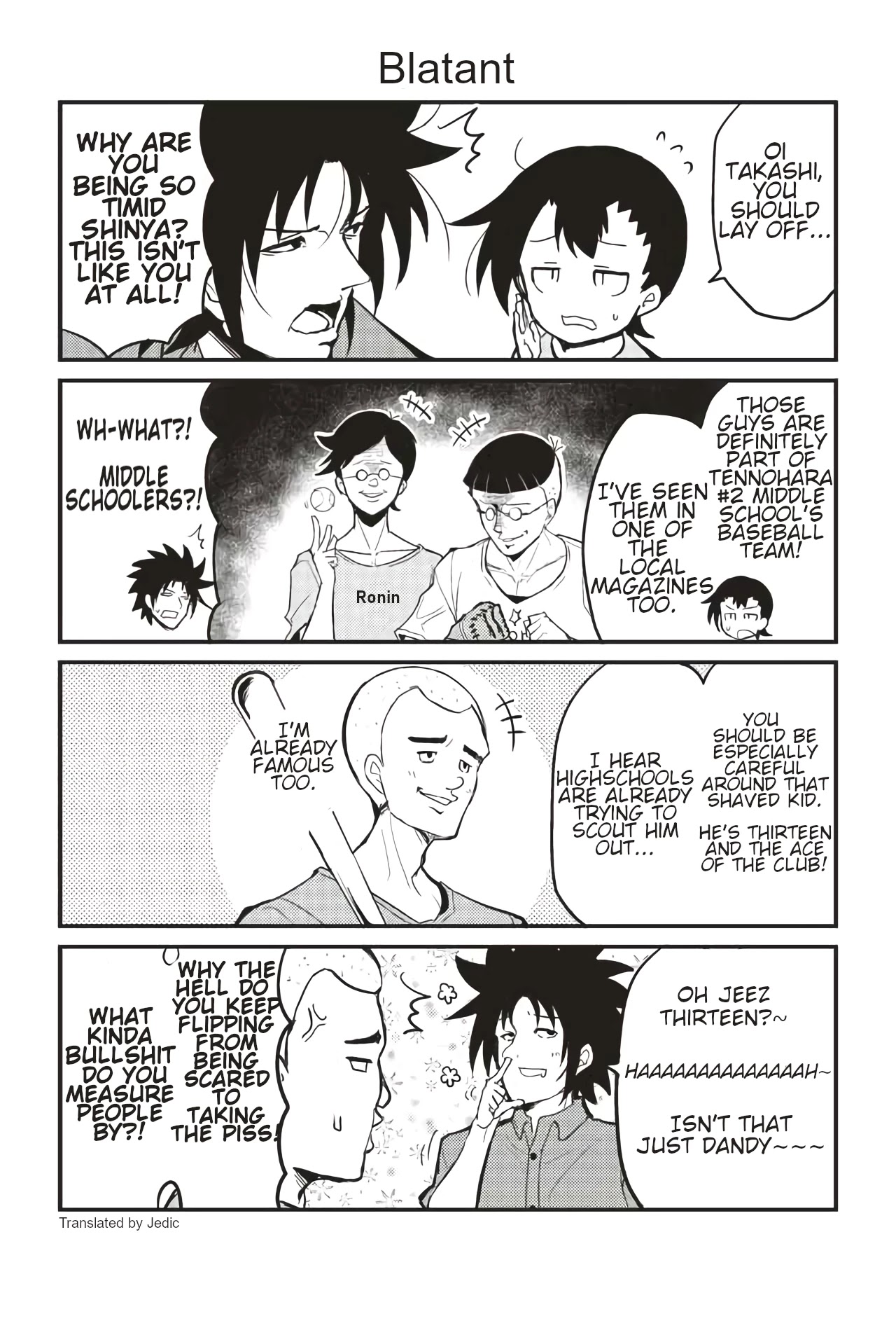 Veteran Shougakusei Takashi Chapter 210 page 1 - Chapter 210: Blatant