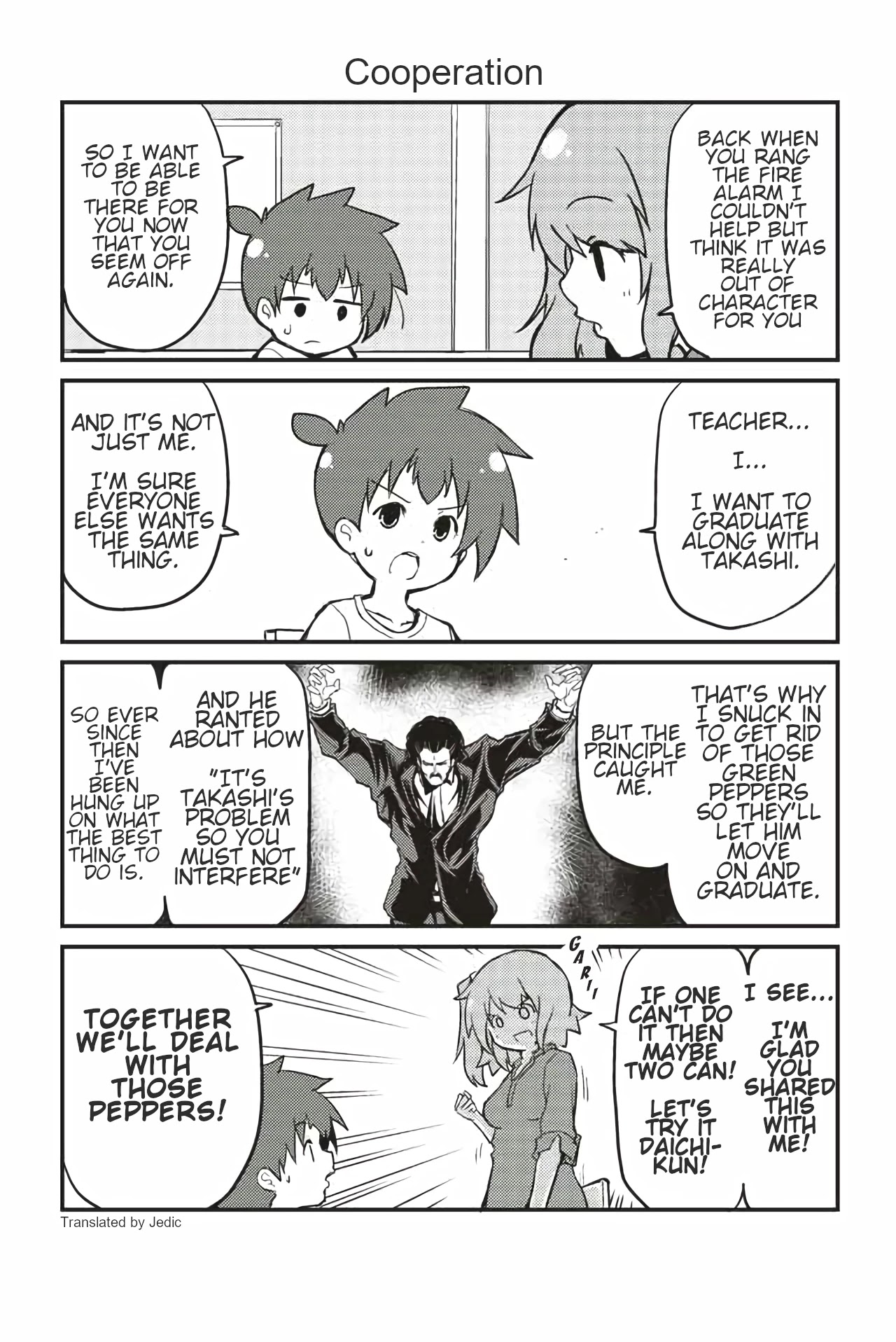 Veteran Shougakusei Takashi Chapter 225 page 1 - Chapter 225: Cooperation