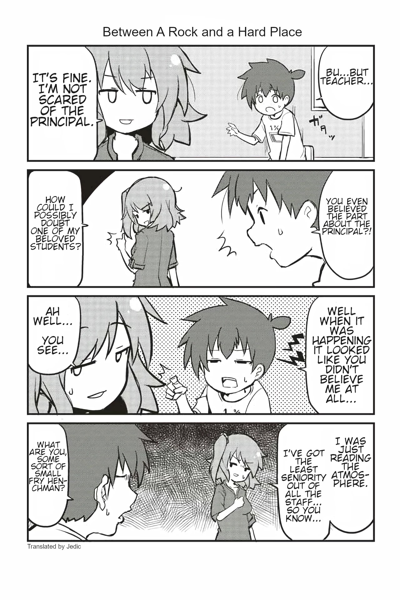Veteran Shougakusei Takashi Chapter 226 page 1 - Chapter 226: Between a Rock and a Hard Place