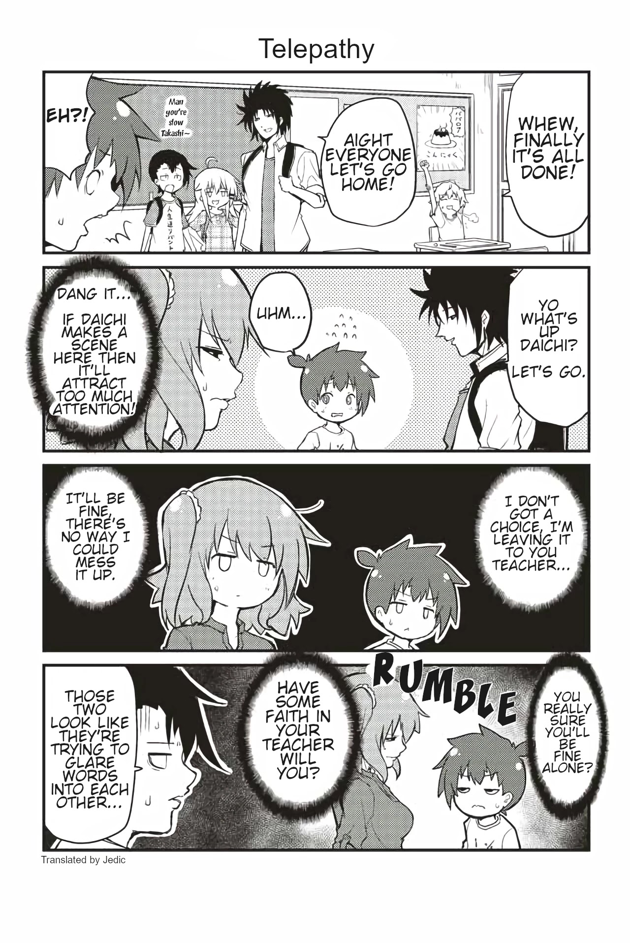 Veteran Shougakusei Takashi Chapter 229 page 1 - Chapter 229: Telepathy