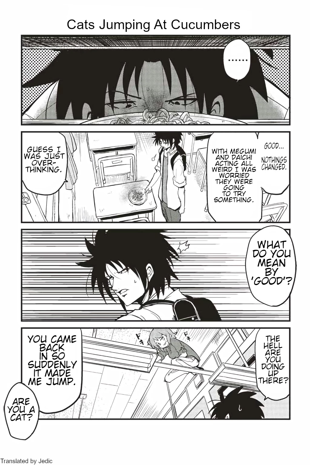 Veteran Shougakusei Takashi Chapter 231 page 1 - Chapter 231: Cats Jumping at Cucumbers