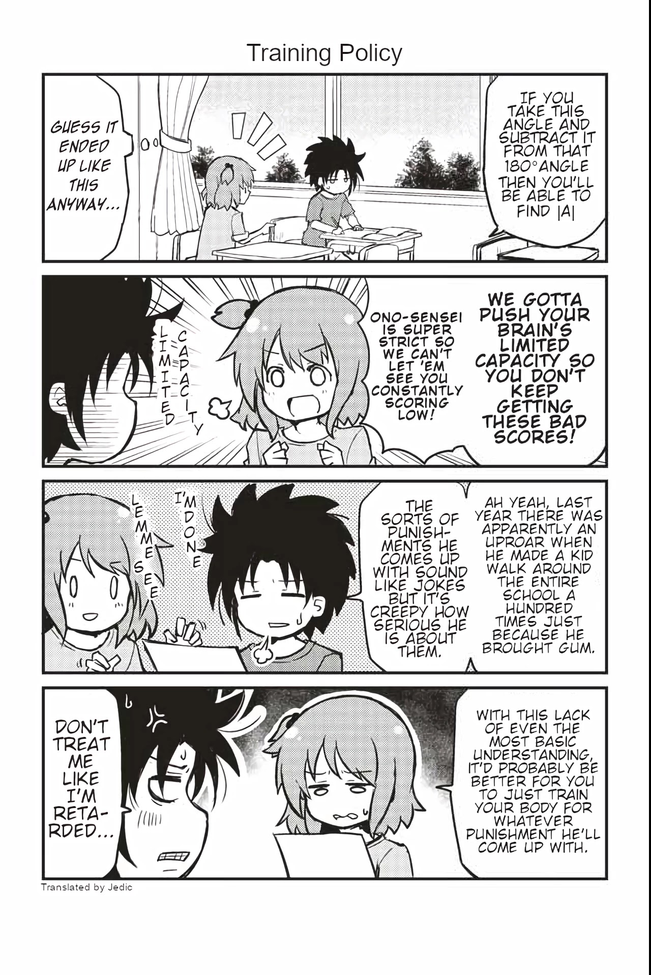 Veteran Shougakusei Takashi Chapter 245 page 1 - Chapter 245: Training Policy