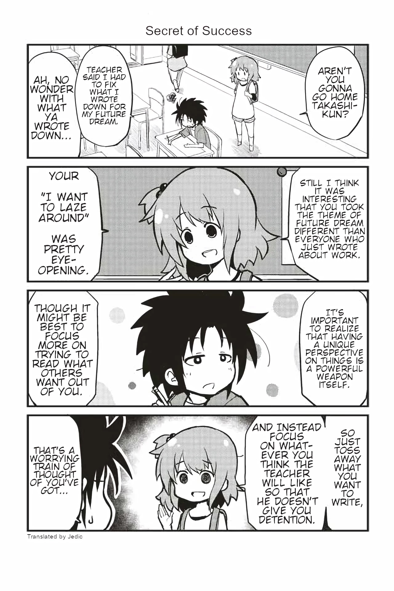 Veteran Shougakusei Takashi Chapter 257 page 1 - Chapter 257: Secret of Success