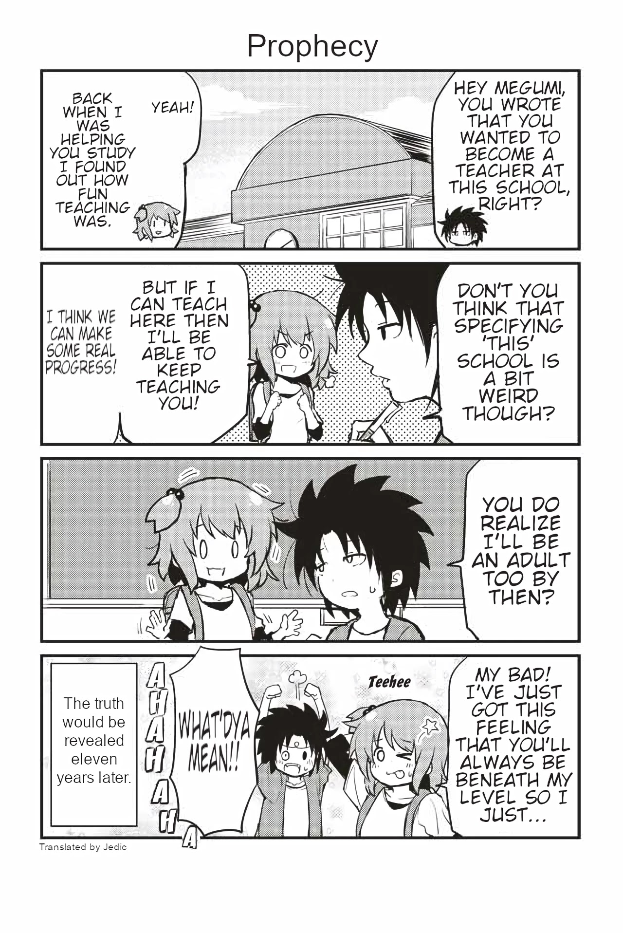 Veteran Shougakusei Takashi Chapter 258 page 1 - Chapter 258: Prophecy