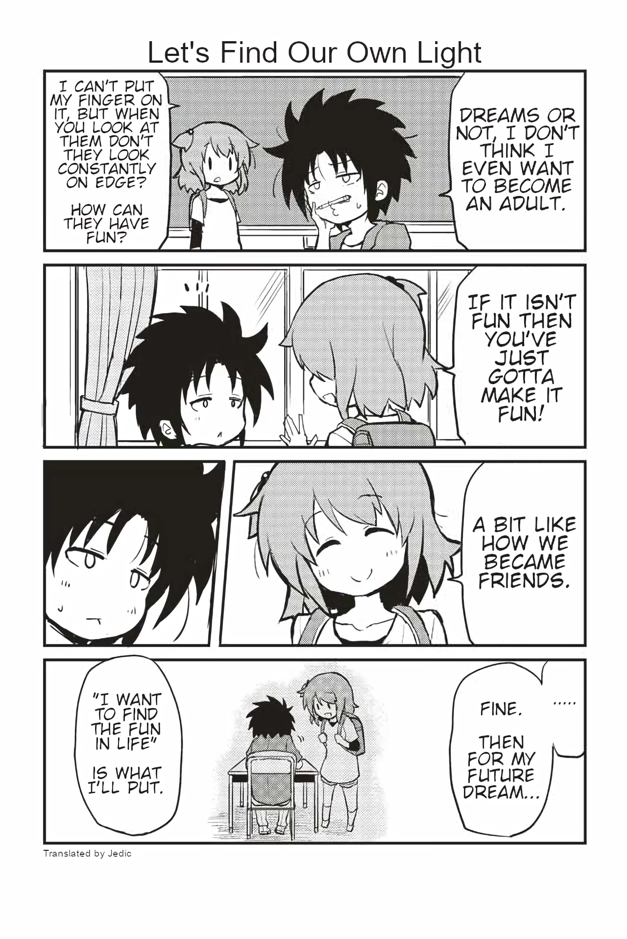 Veteran Shougakusei Takashi Chapter 259 page 1 - Chapter 259: Let's Find Our Own Light